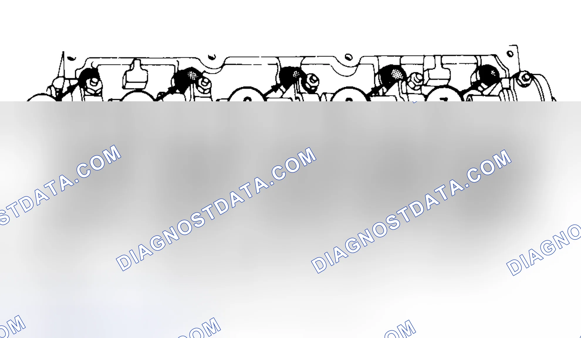 Scheme 7: Typical Cylinder Head Tightening or Loosening Sequence