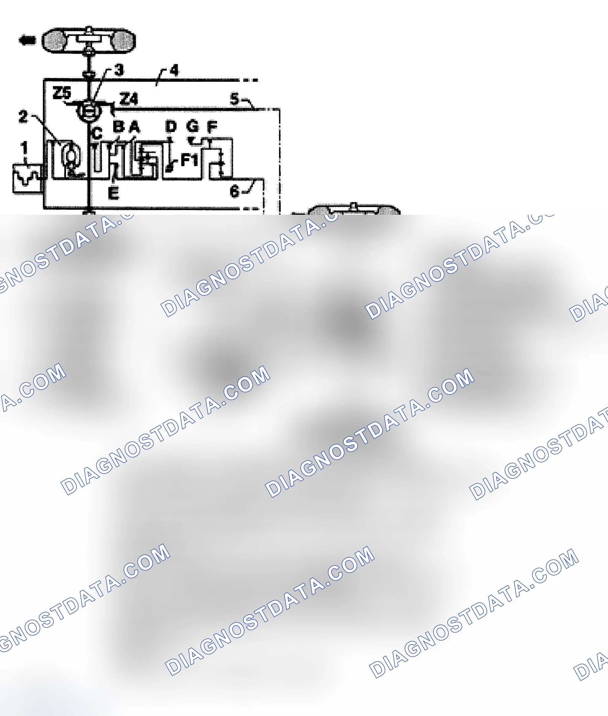 Scheme 307: Transmission Diagram For All Wheel Drive (AWD)
