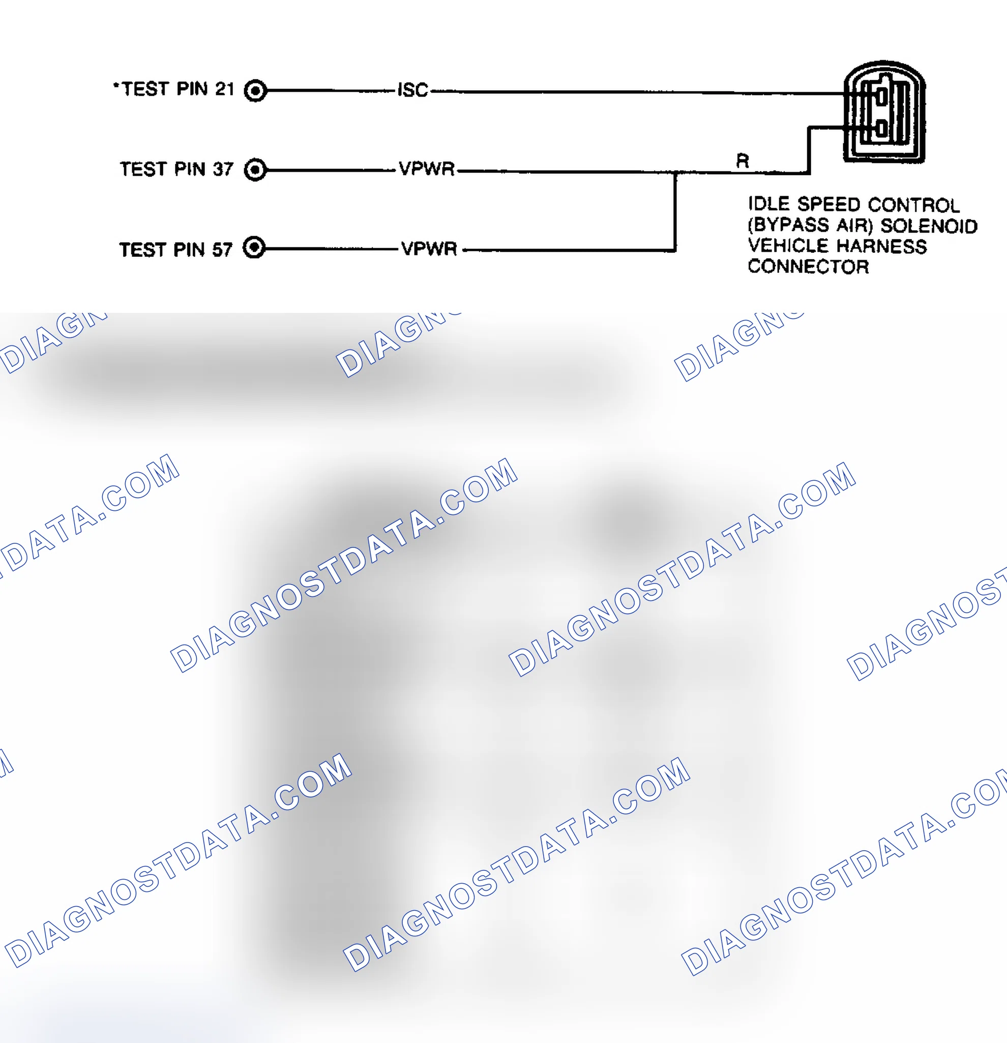 Scheme 65: Idle Speed Control (Air By-Pass) Circuit