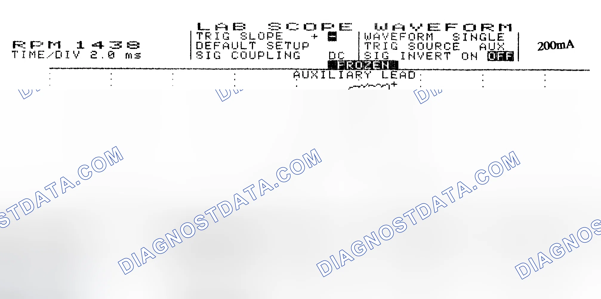 Scheme 15: Single Injector w/Normal Current Flow - Current Pattern