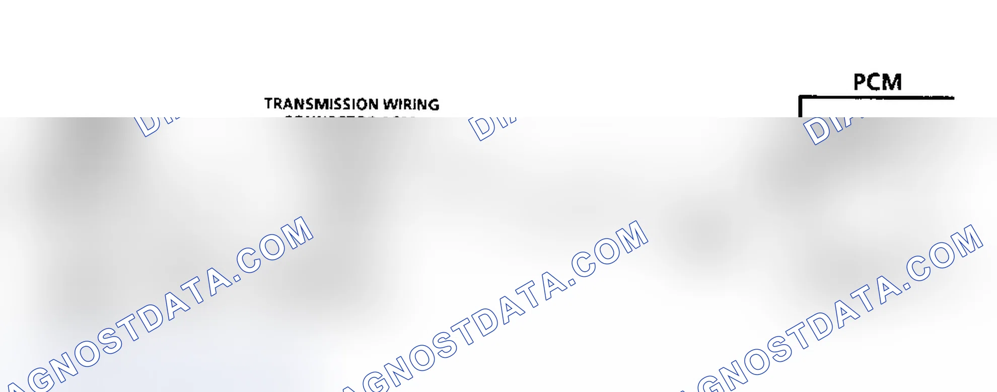Scheme 310: Code 81 Schematic (Gasoline) Transmission 2-3 Error