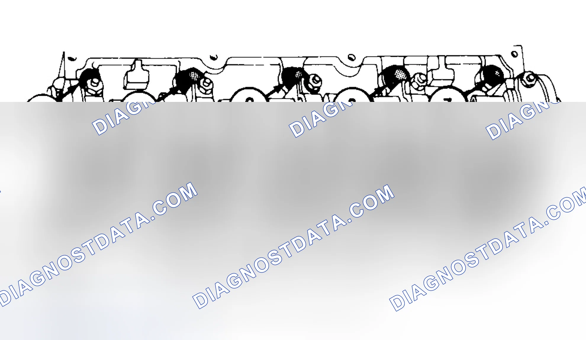 Scheme 7: Typical Cylinder Head Tightening or Loosening Sequence