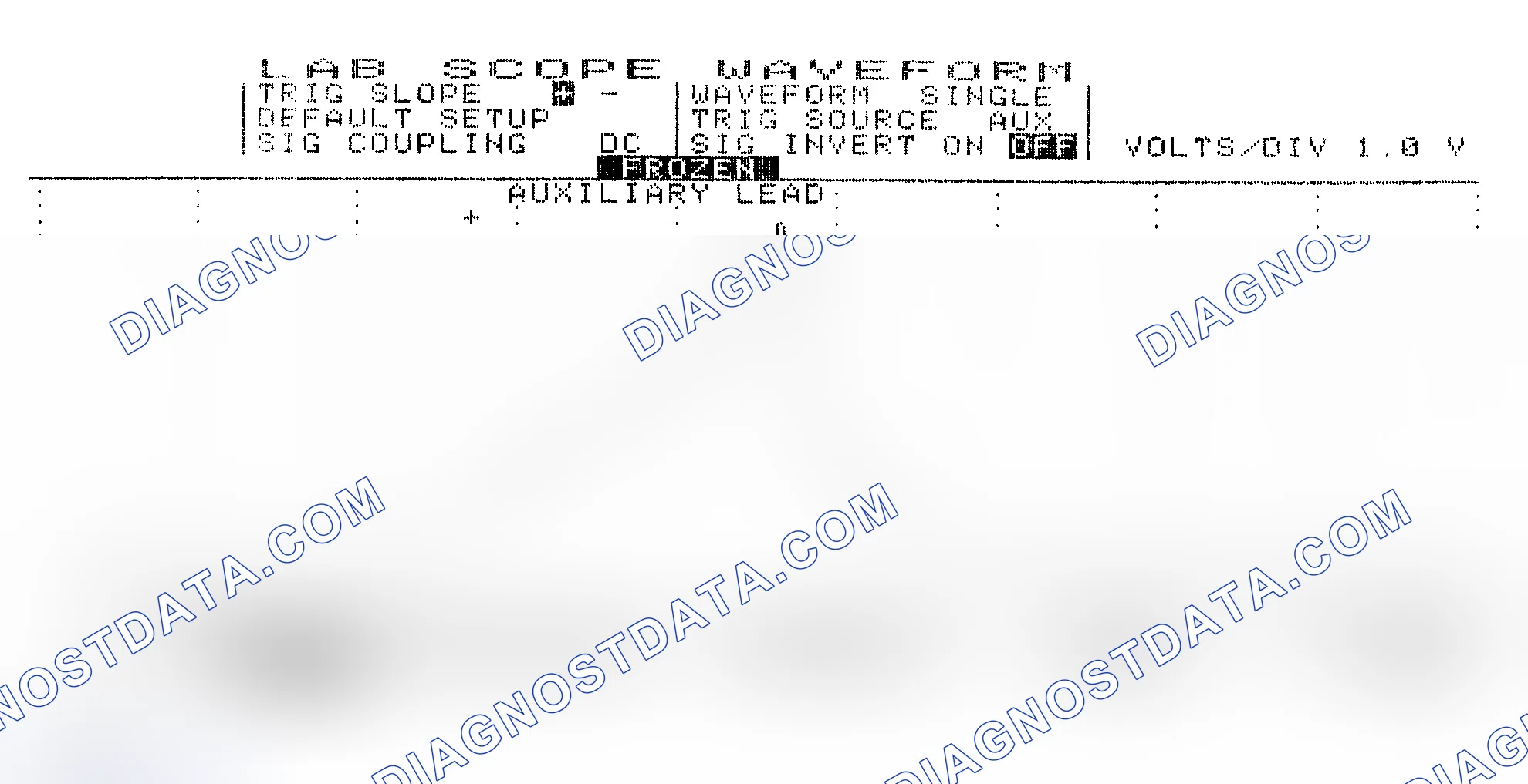 Scheme 19: Single Injector w/Excessive Current Flow - Current Pattern