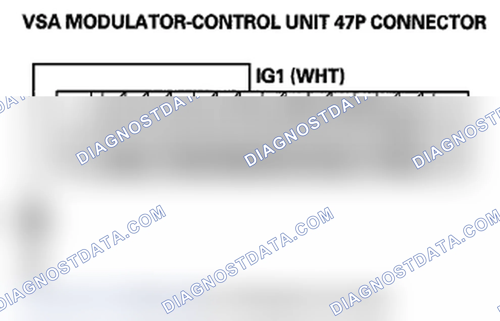 Scheme 120: ABS indicator, brake system indicator, and VSA indicator do not go off