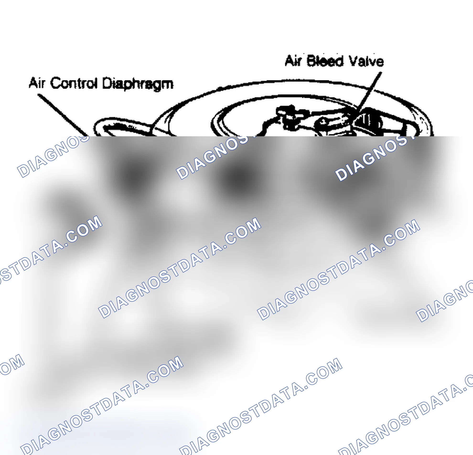 Scheme 9: Sectional View of Air Intake Control System (Accord & Civic Shown; Prelude Similar)