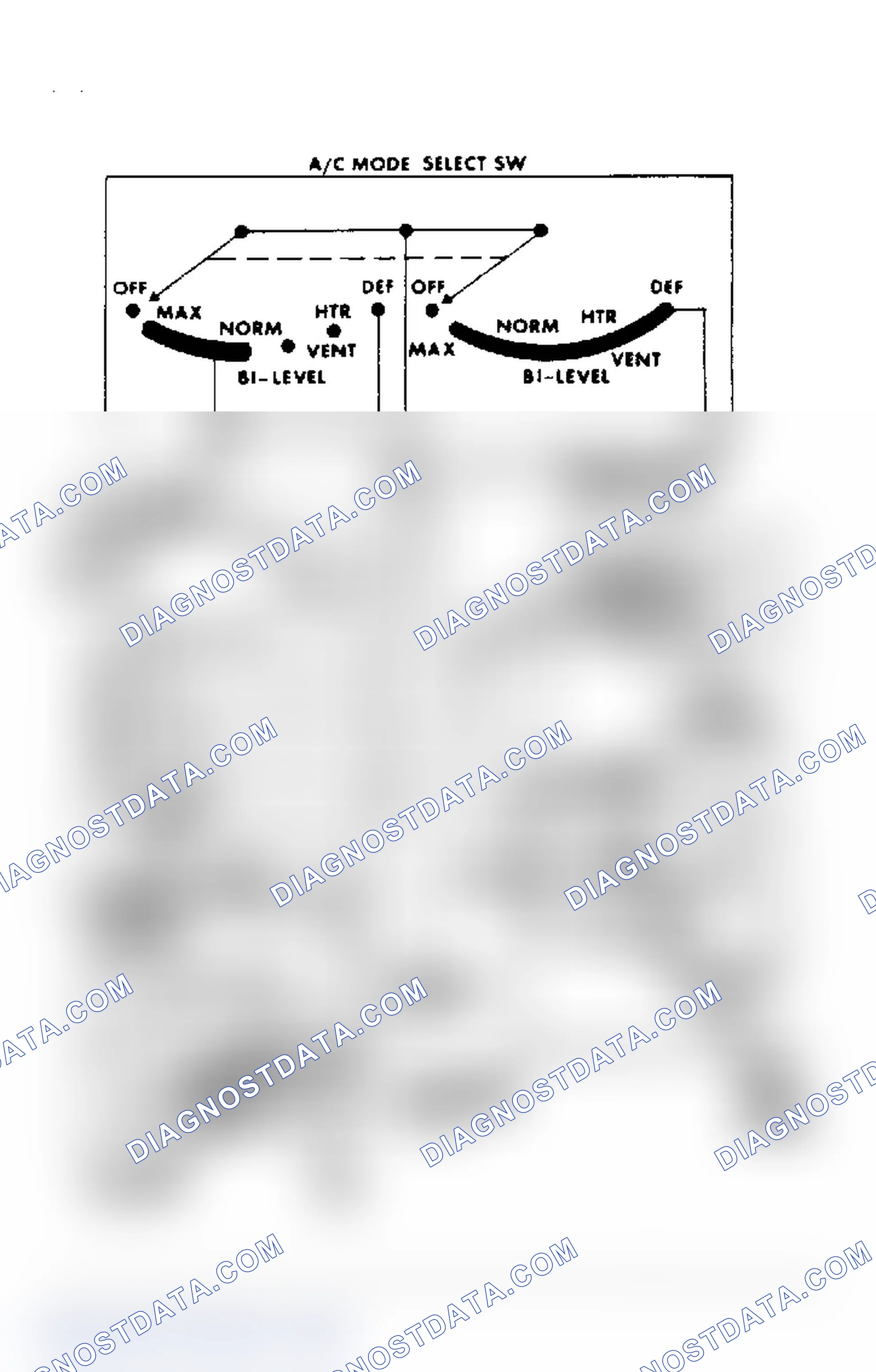 Scheme 11: Manual A/C-Heater Wiring Diagram ("S/T" Series - 4-Cyl.)