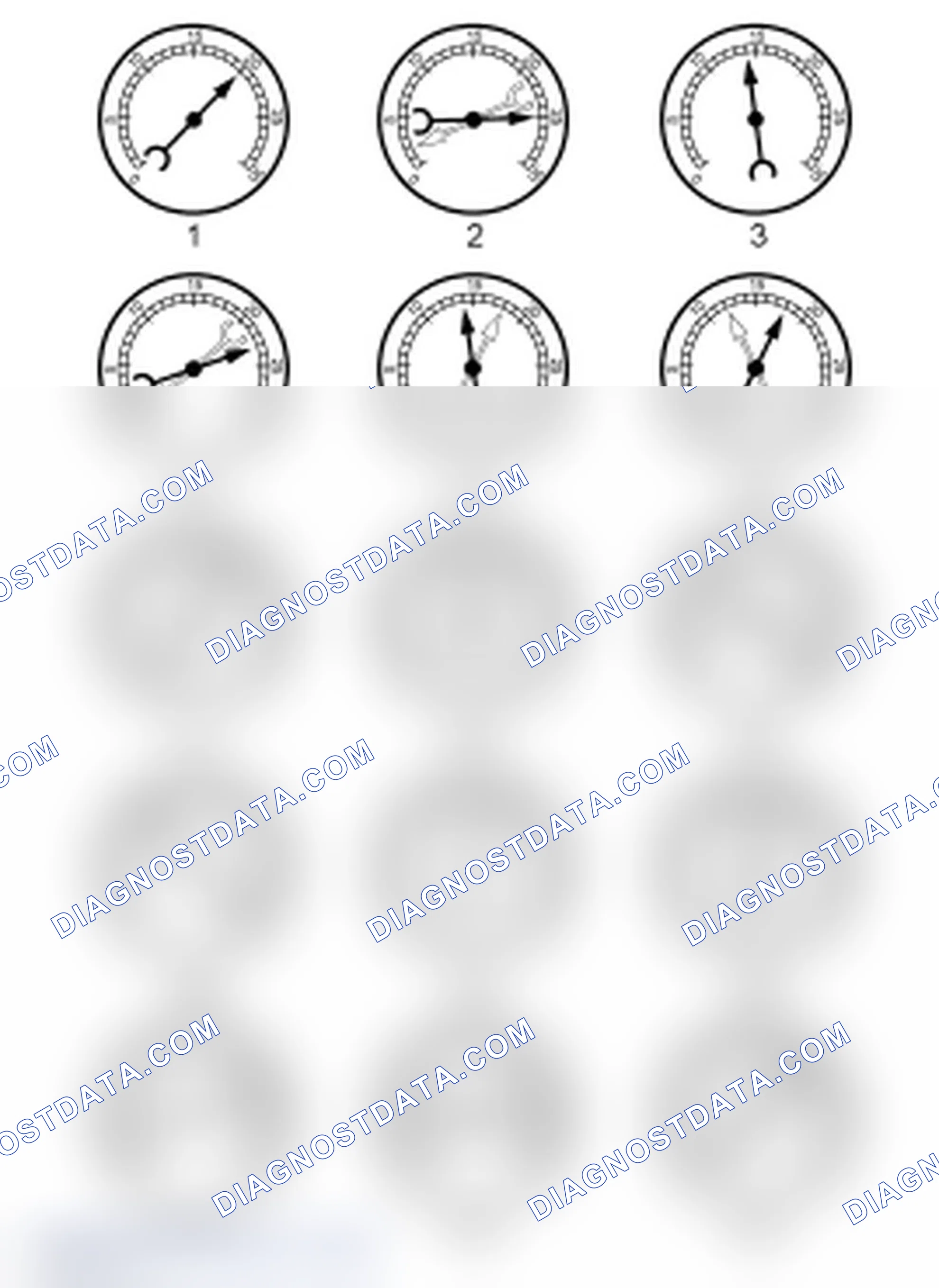 Scheme 226: Intake Manifold Vacuum Test - Interpreting Vacuum Gauge Readings