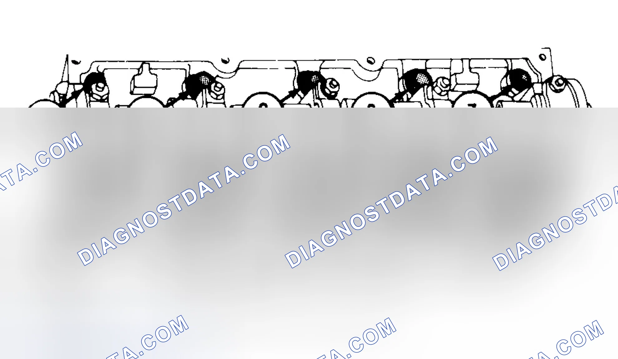 Scheme 7: Typical Cylinder Head Tightening or Loosening Sequence