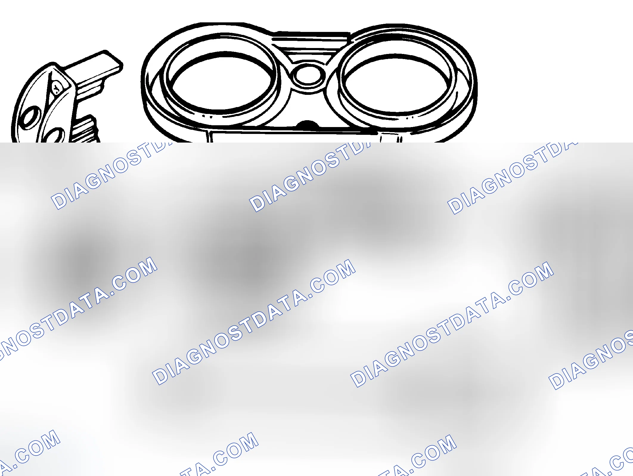 Scheme 773: 83 95 006 Assembly kit for camshaft sprockets and camshaft drive belt, V6
