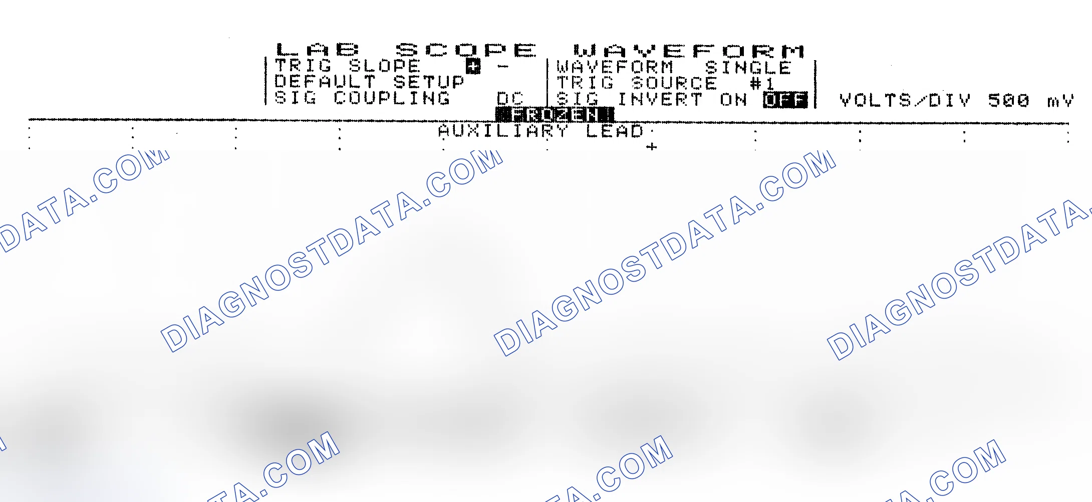 Scheme 10: Single Injector w/Excessive Current Flow - Current Pattern