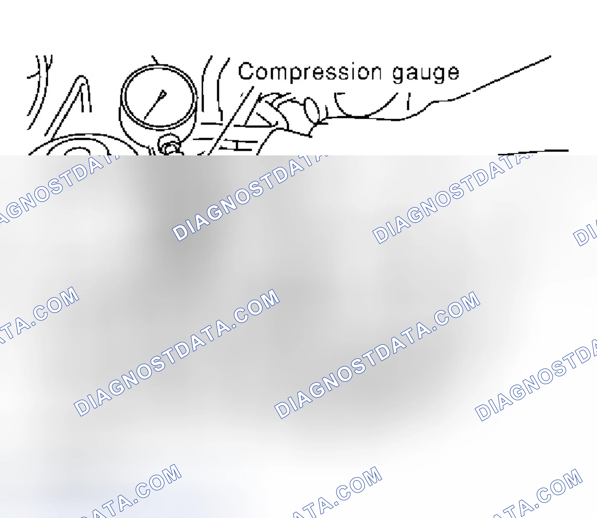 Scheme 111: CHECKING COMPRESSION PRESSURE