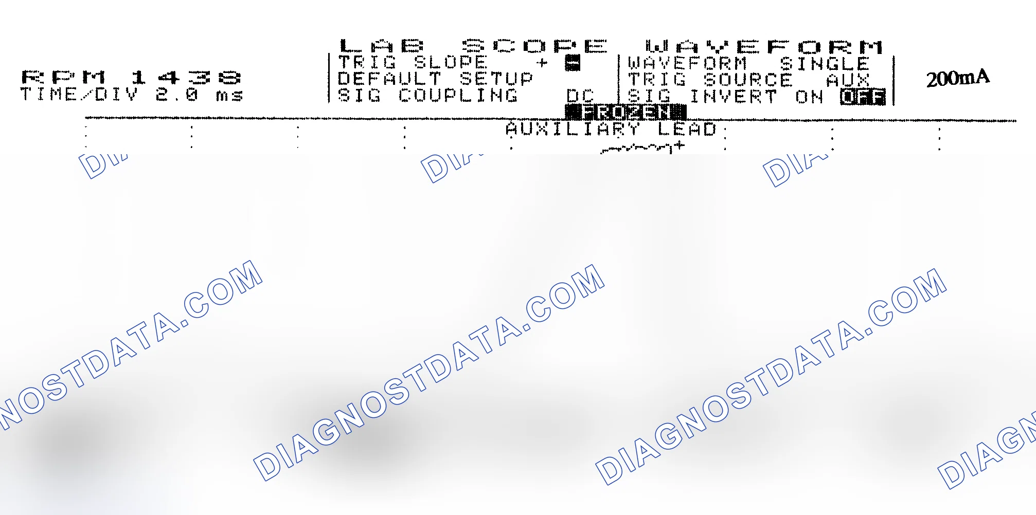 Scheme 15: Single Injector w/Normal Current Flow - Current Pattern