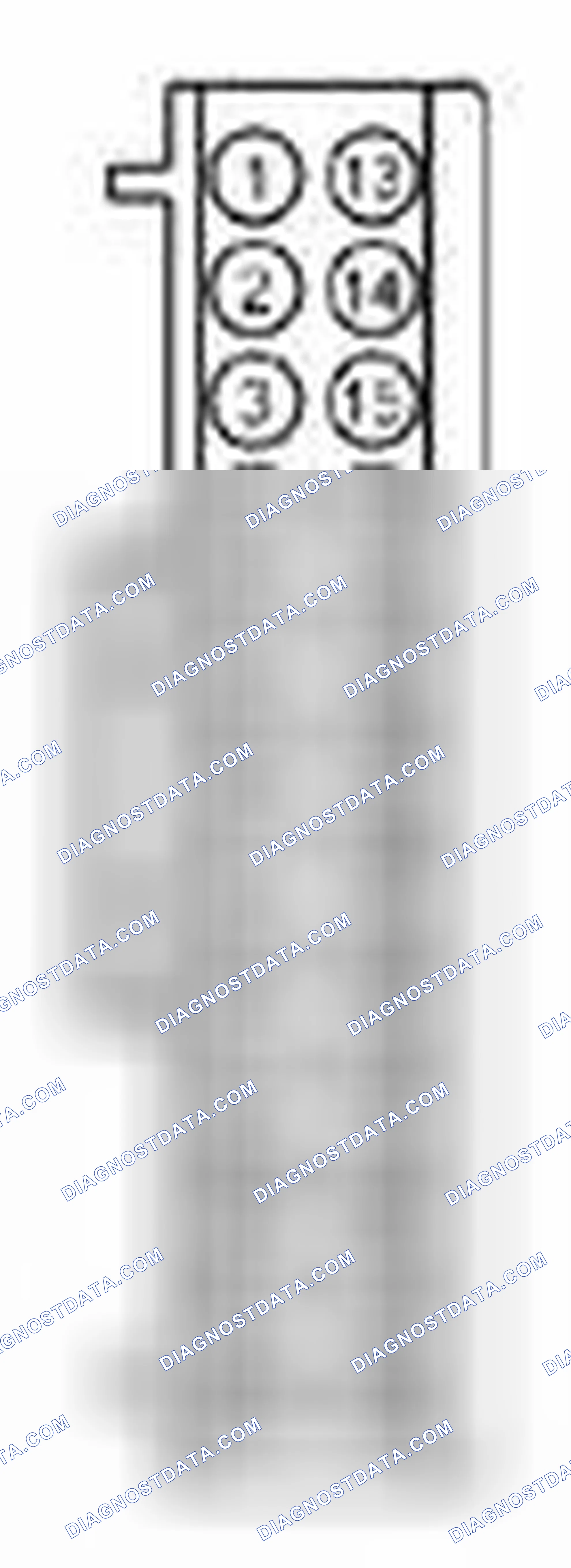 Scheme 99: PINPOINT TEST C: AN EXTERIOR MIRROR BLIS®/CTA LED IS ON CONTINUOUSLY