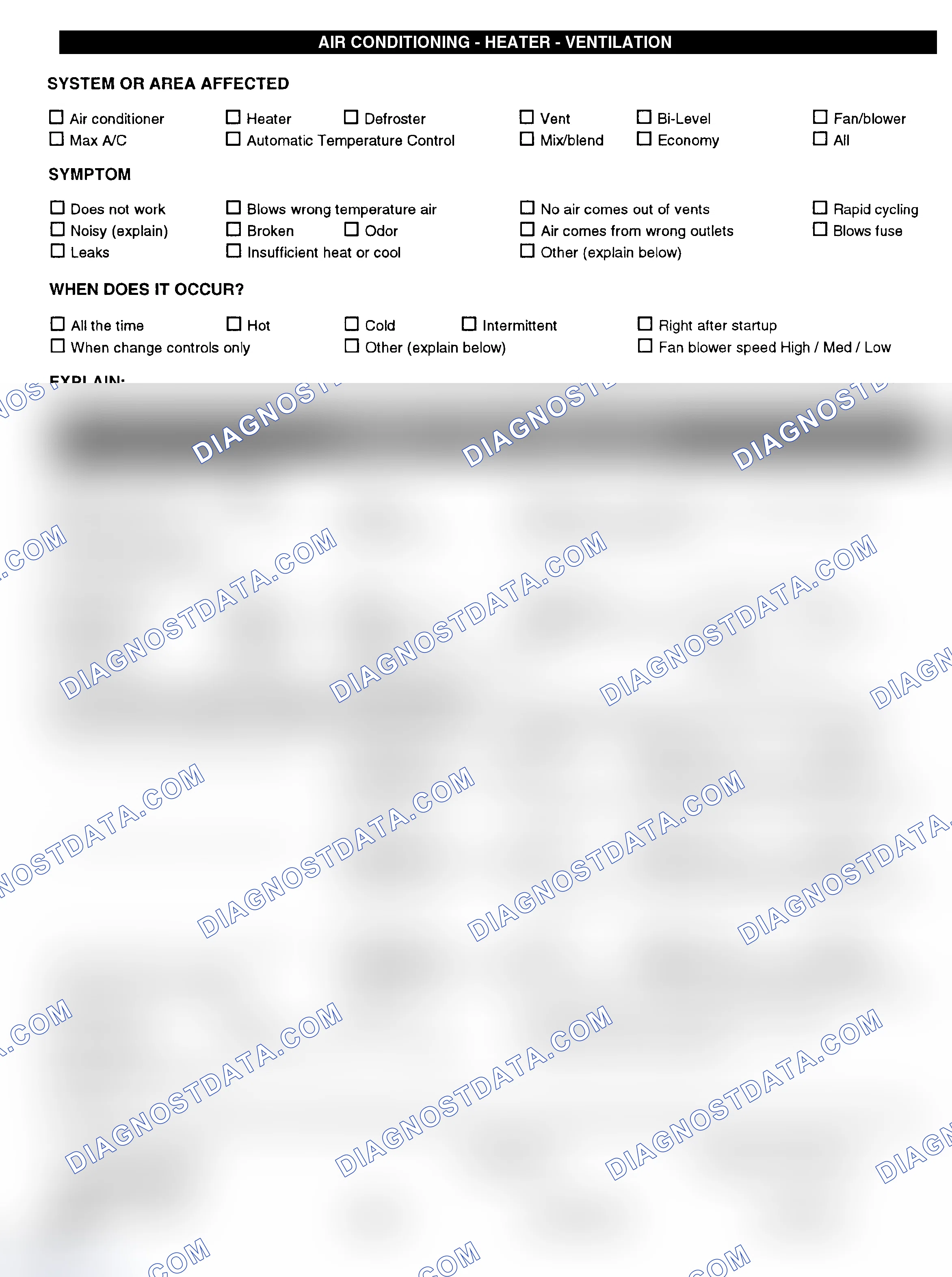 Scheme 4: Symptom Check List - Page 3
