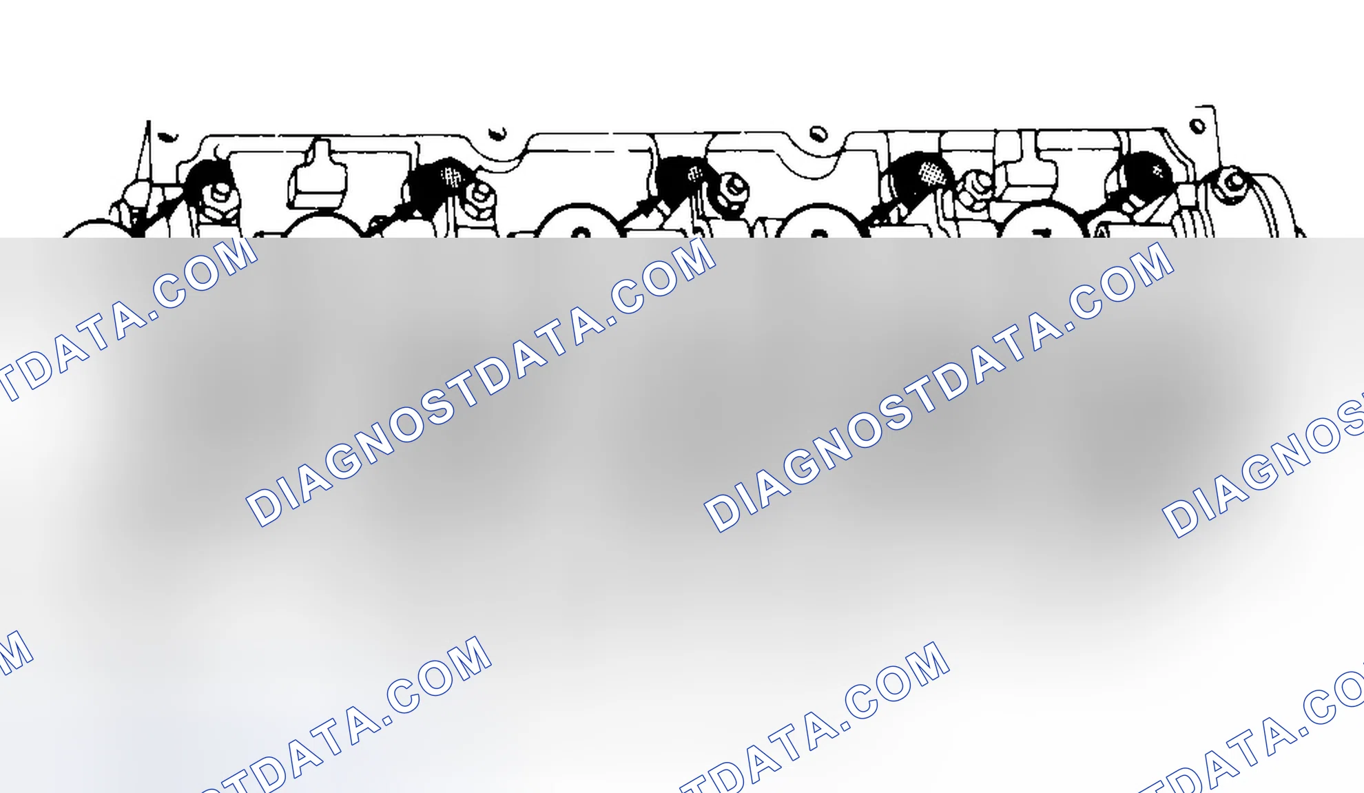 Scheme 7: Typical Cylinder Head Tightening or Loosening Sequence