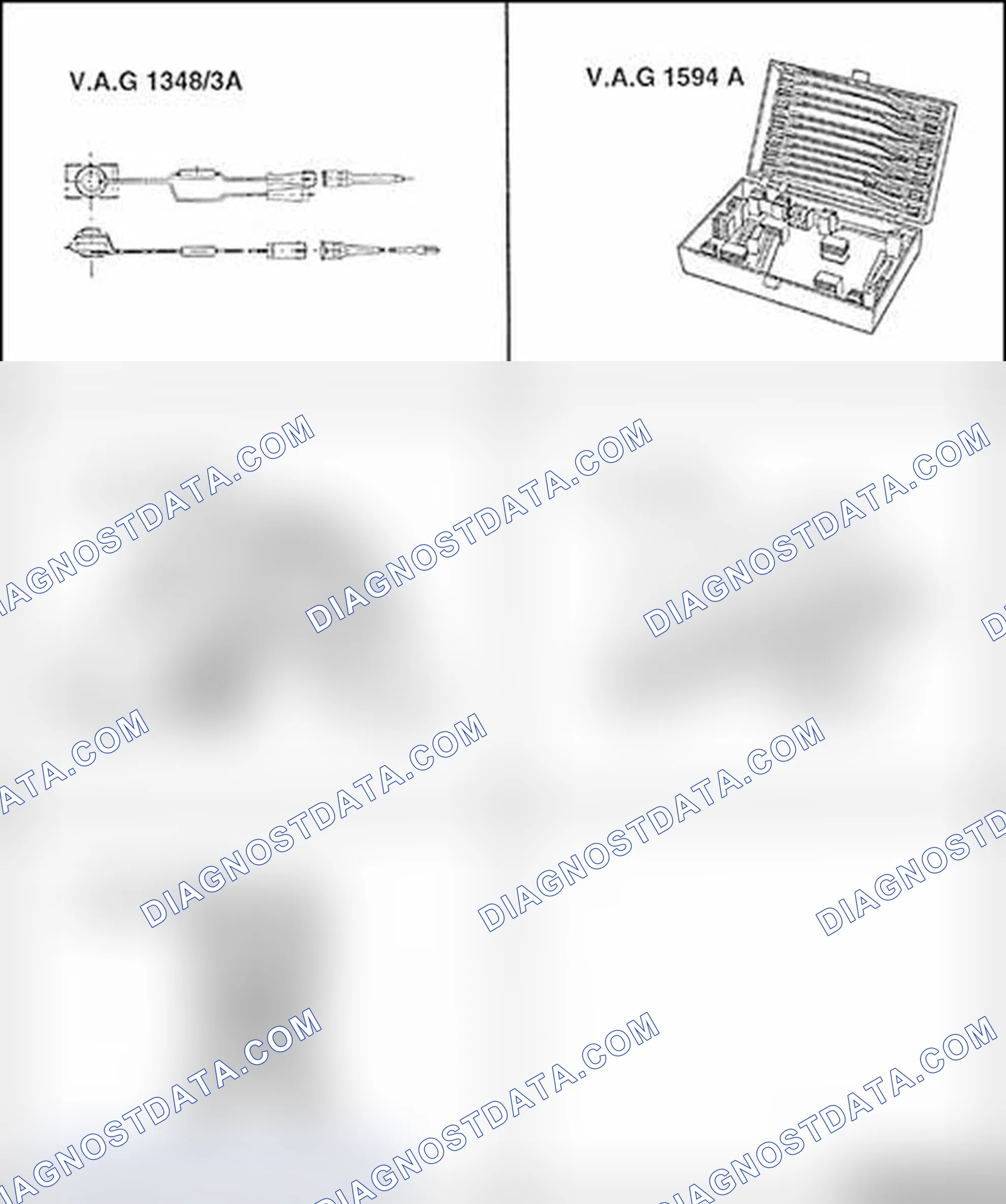 Scheme 458: Injection quantity, proper seal and spray pattern of fuel injectors, checking