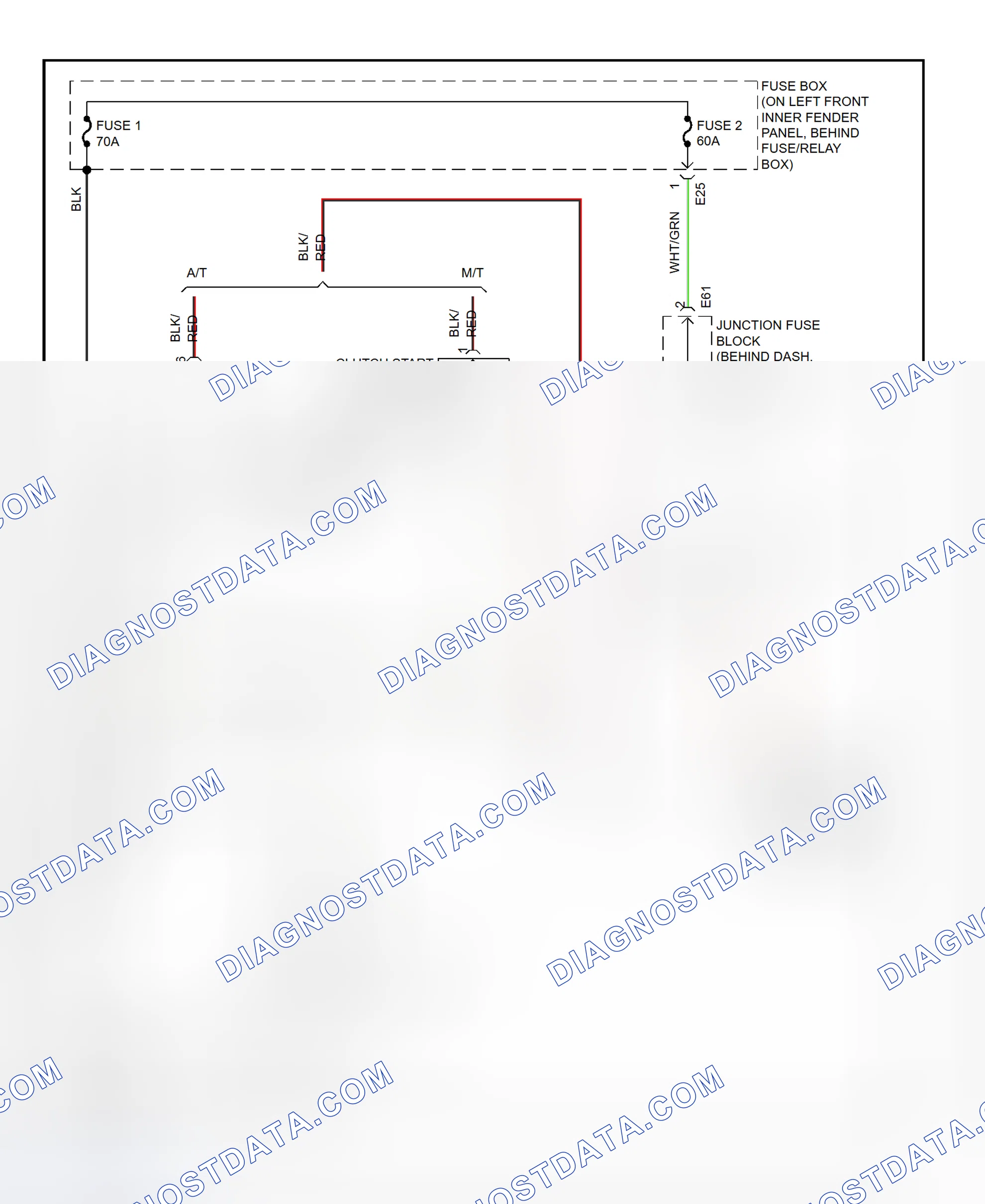 Scheme 3: Starting System Wiring Diagram (Swift)