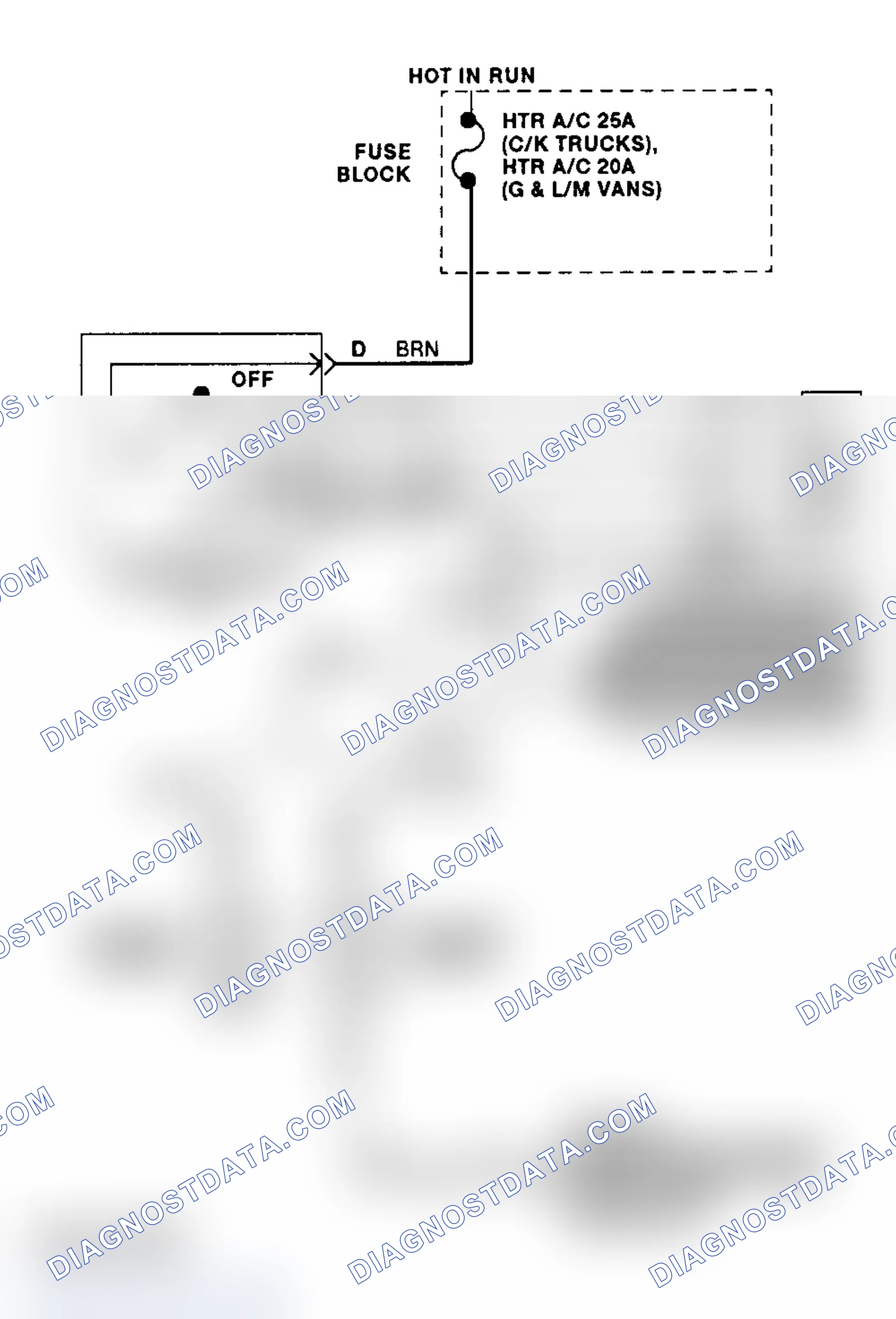 Fig. 5: Front Heater System Wiring Diagram