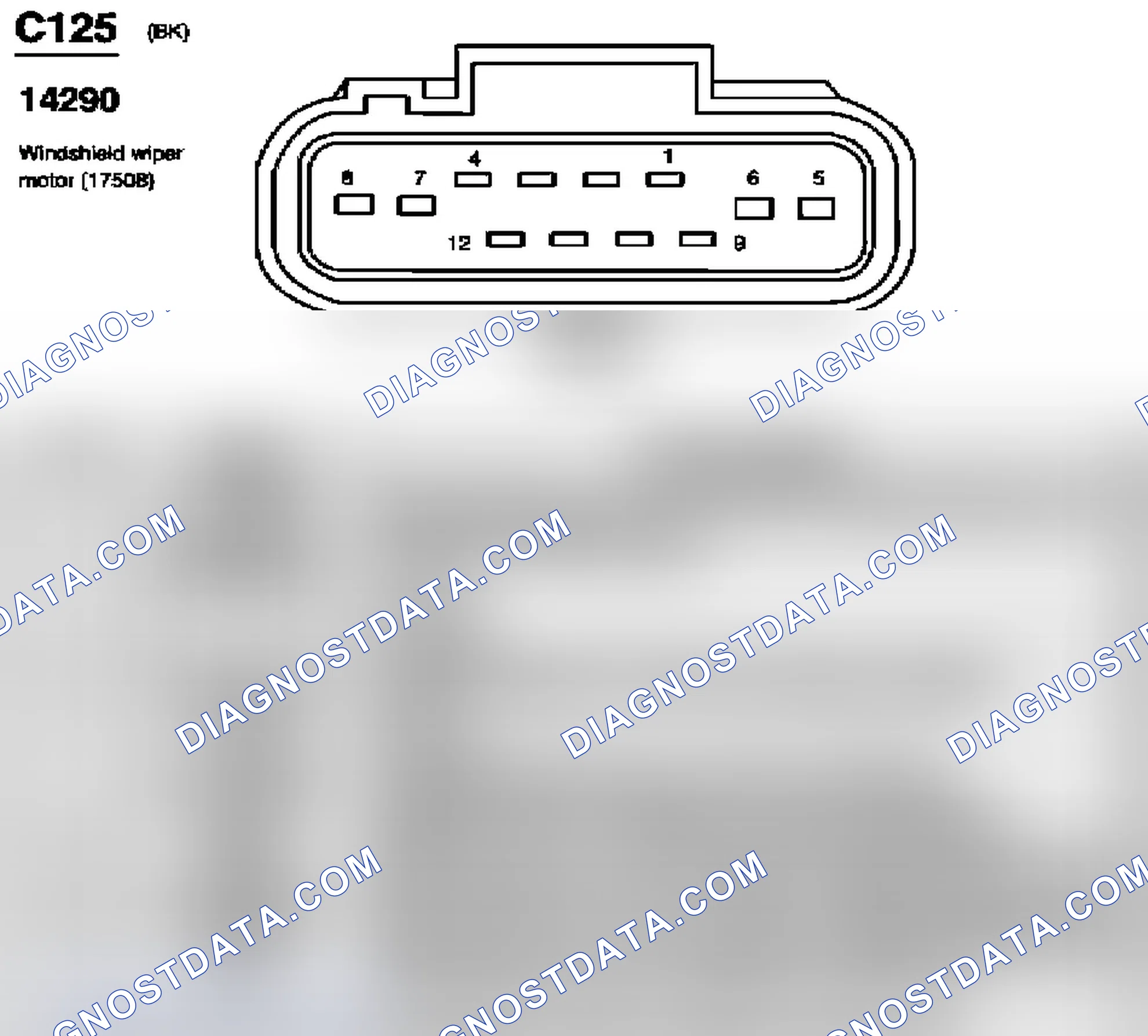 Scheme 21: Identifying Connectors C125, C128 & C131