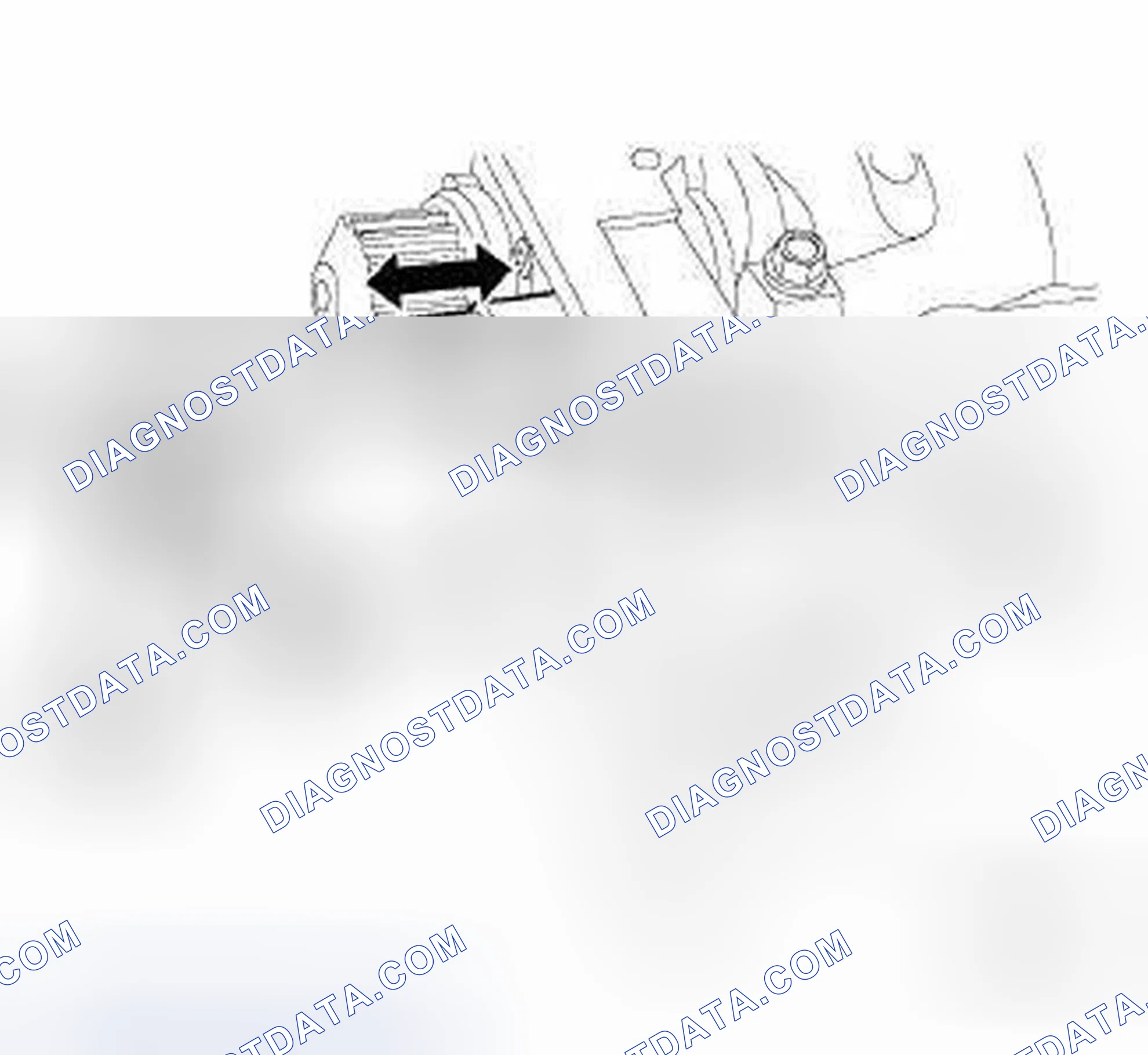 Scheme 239: STANDARD PROCEDURE - MEASURING CRANKSHAFT END PLAY