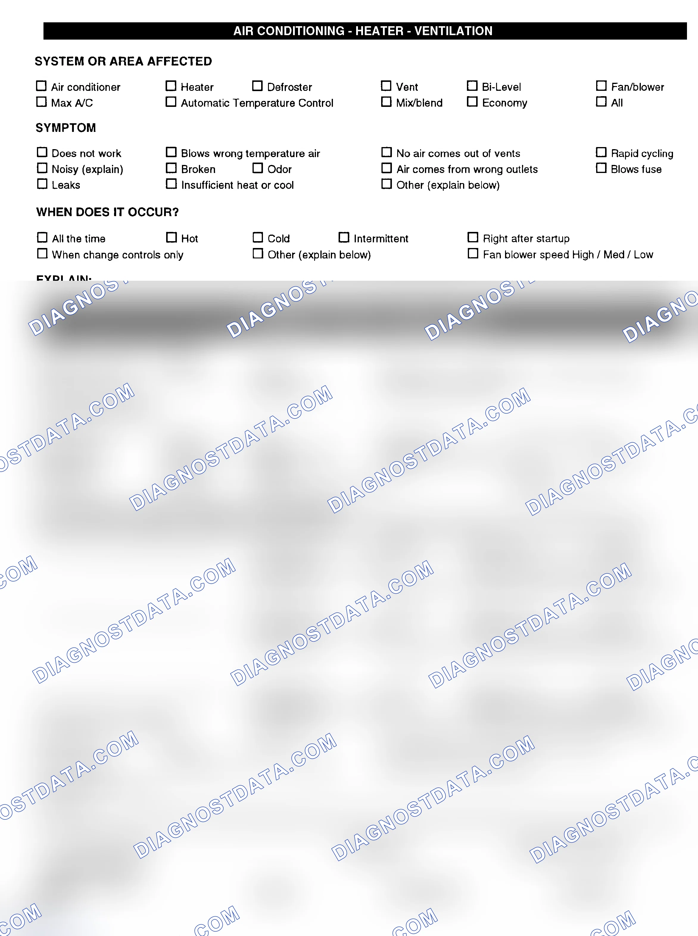 Scheme 4: Symptom Check List - Page 3