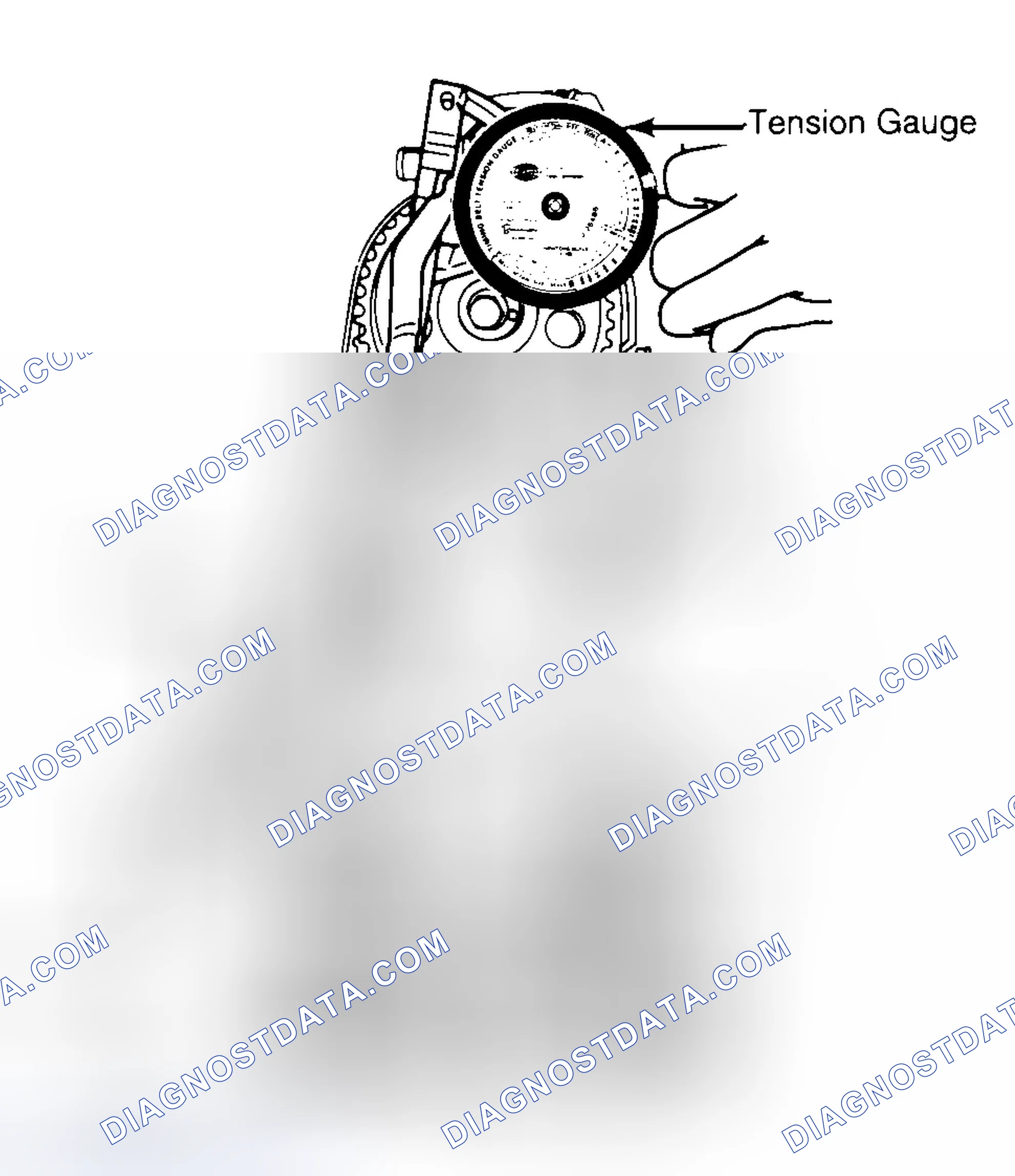 Scheme 3: Adjusting Typical Timing Belt Tension