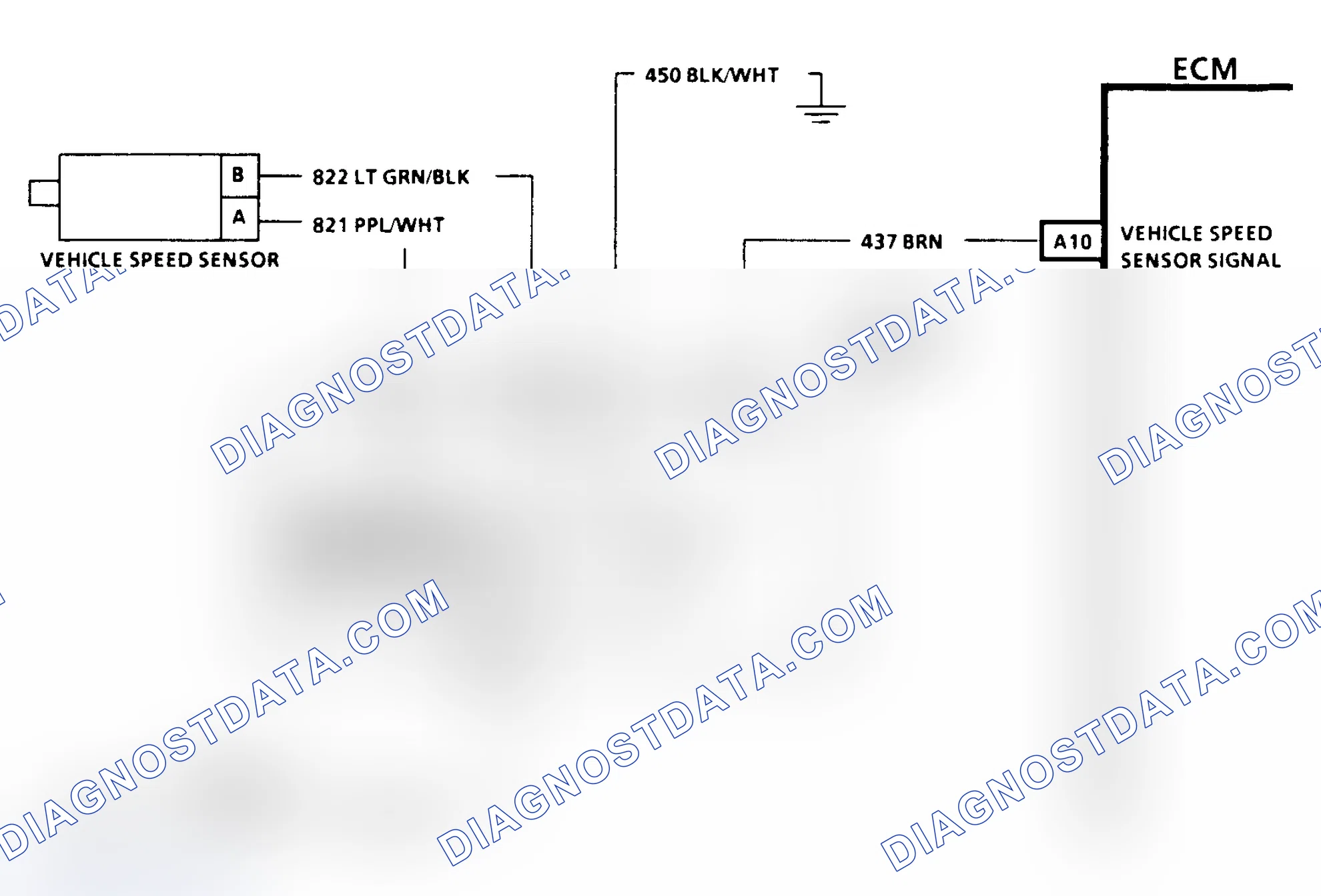 Scheme 39: Code 24 Schematic (C & K Series W/O 4L80-E Trans.) Vehicle Speed Sensor