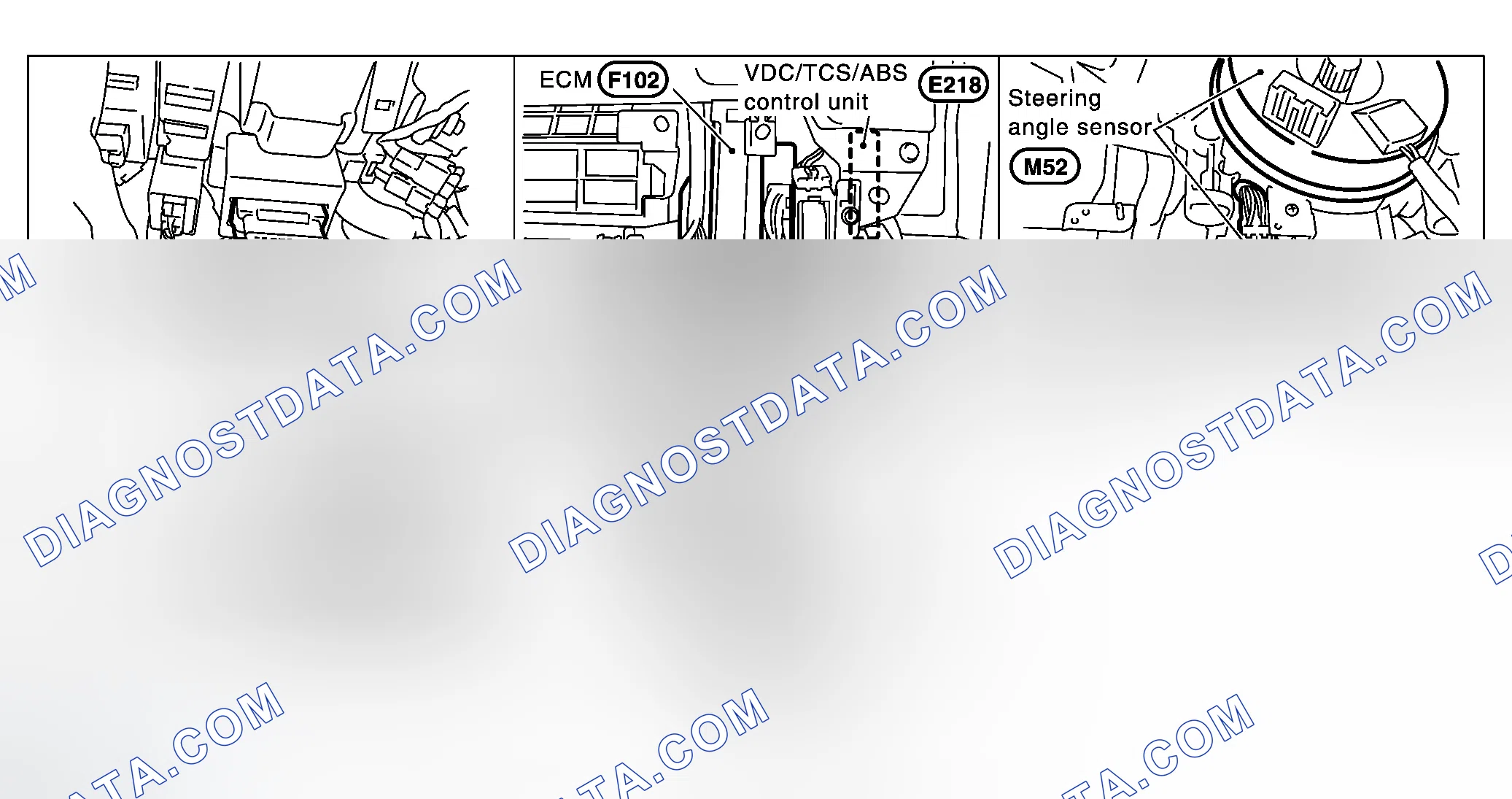 Scheme 39: Component Parts and Harness Connector Location
