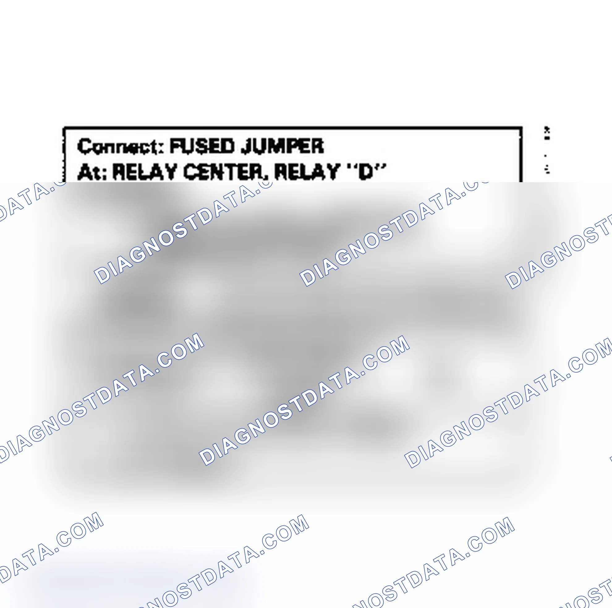 Scheme 13: Coolant Fan High Speed Relay Test (Table 1)