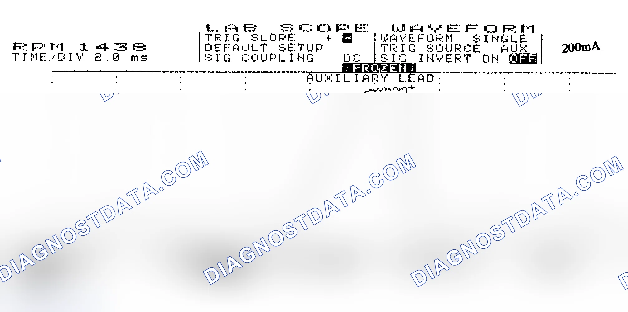 Scheme 15: Single Injector w/Normal Current Flow - Current Pattern