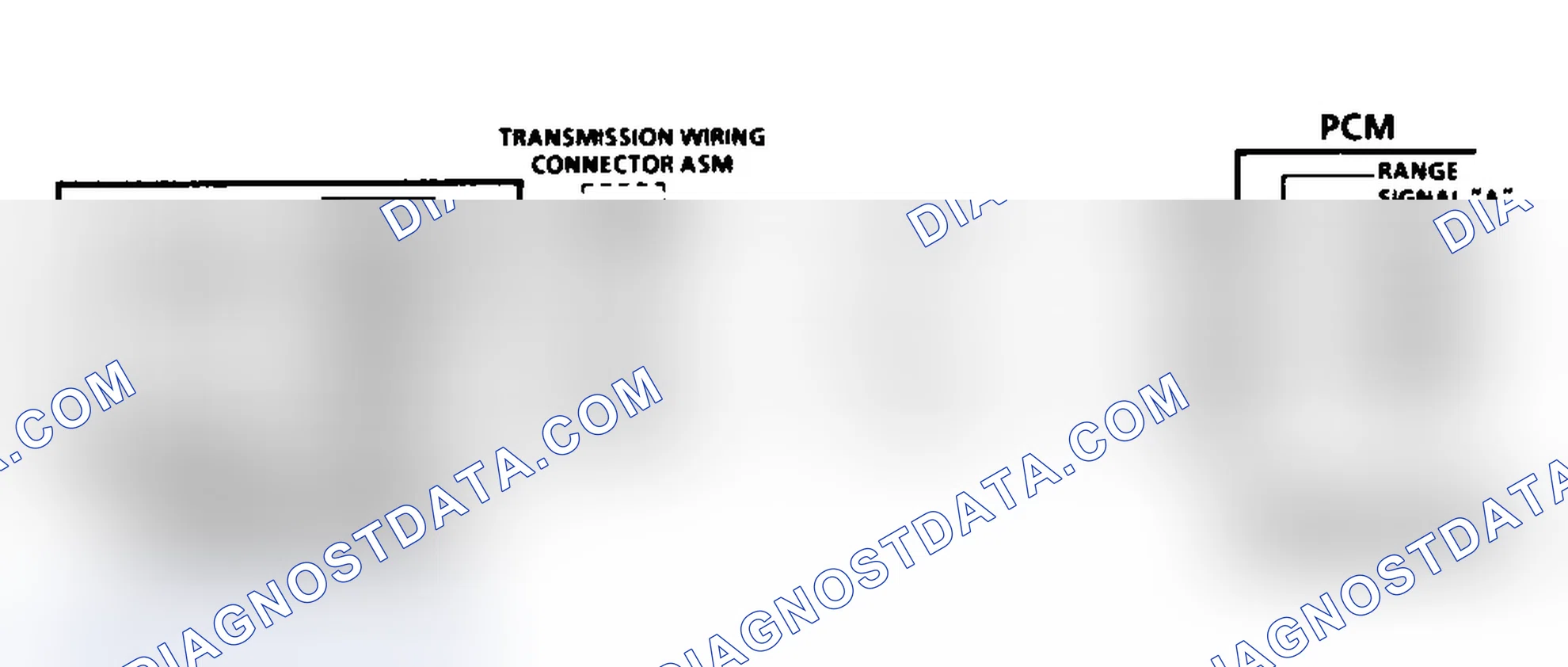 Scheme 282: Code 28 Schematic (4L80-E Transmission (Gasoline) Transmission Range Pressure Switch