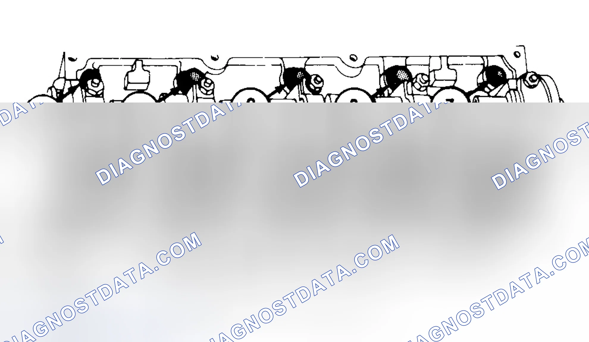 Scheme 7: Typical Cylinder Head Tightening or Loosening Sequence