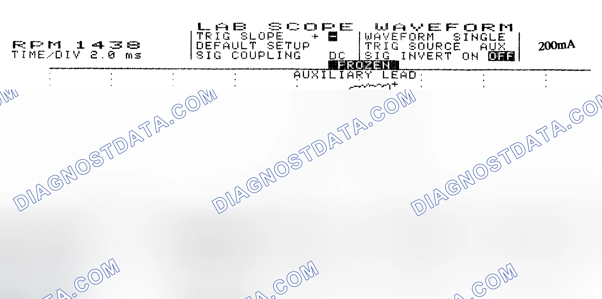 Scheme 15: Single Injector w/Normal Current Flow - Current Pattern