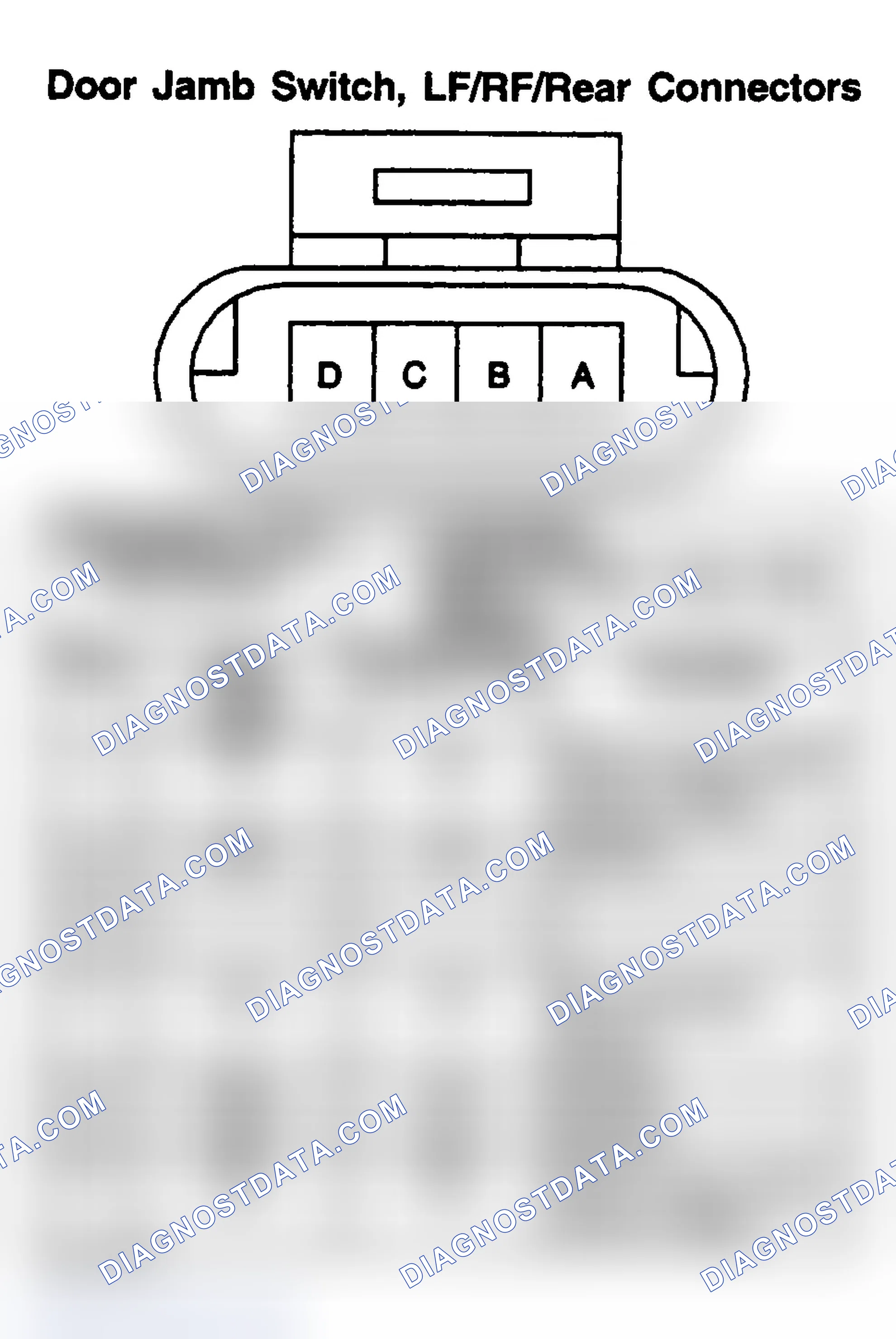Scheme 139: DOOR JAMB SWITCH (LF/RF/REAR)