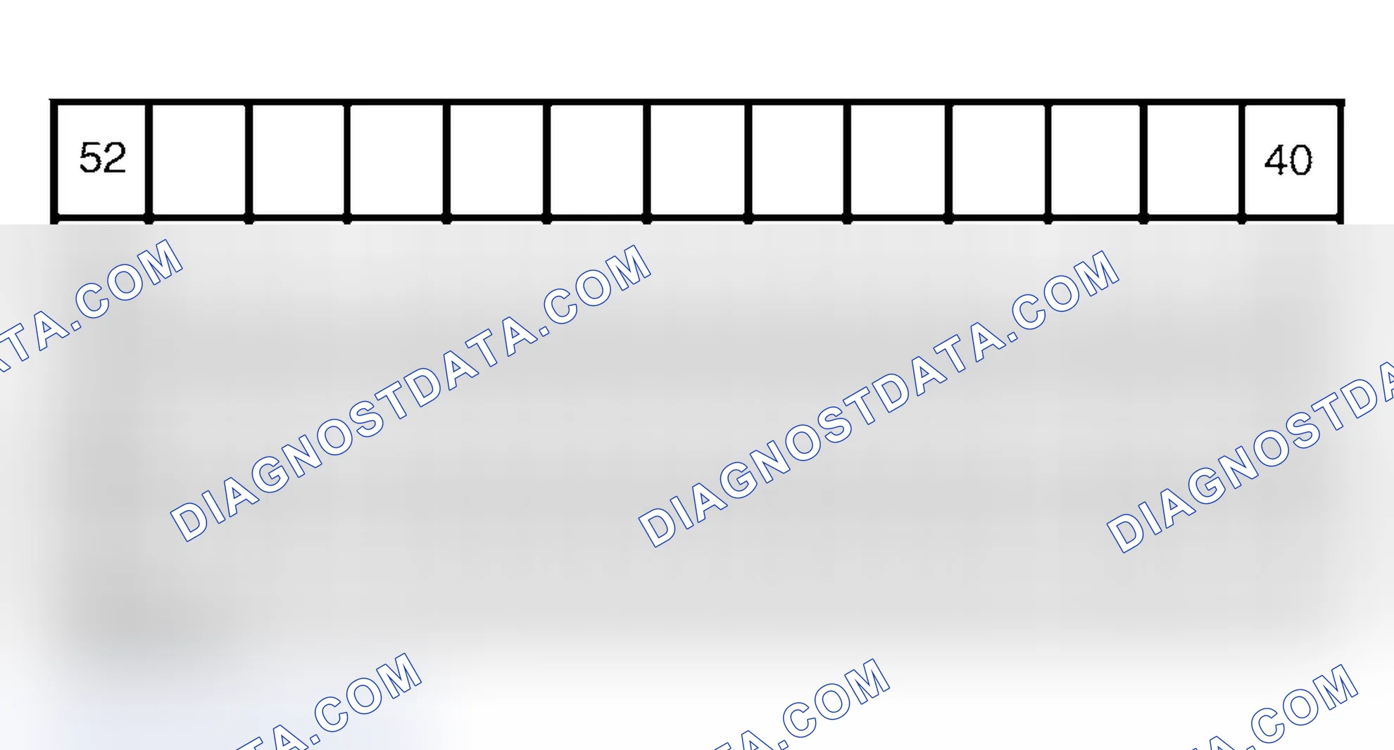 Scheme 34: Control Module Connector Terminal Identification (52-Pin Connector)