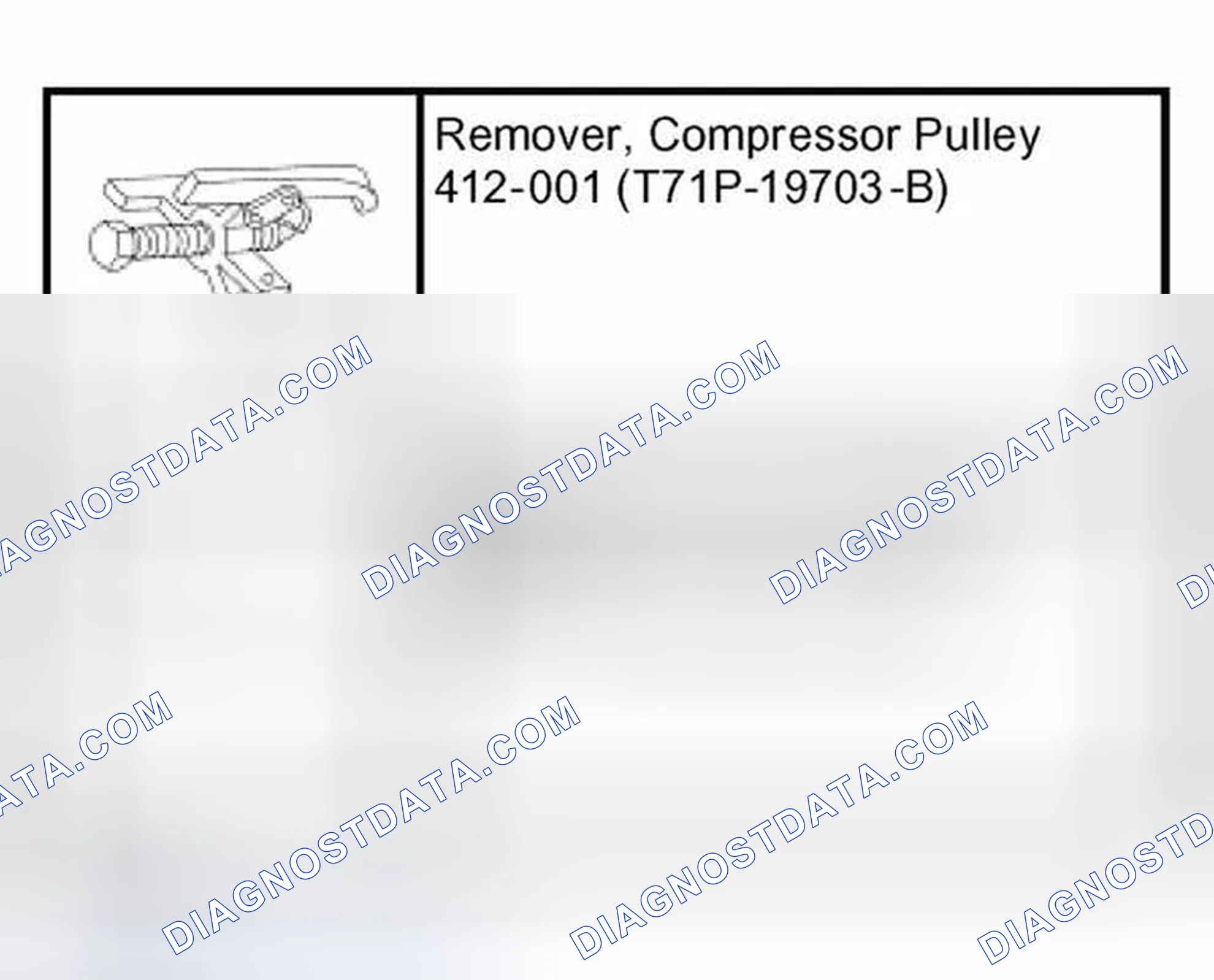 Scheme 210: Special Tool(s)
