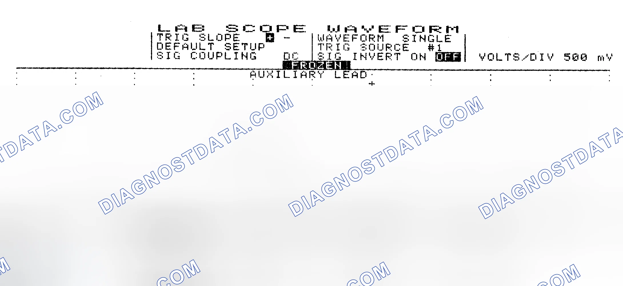 Scheme 10: Single Injector w/Excessive Current Flow - Current Pattern