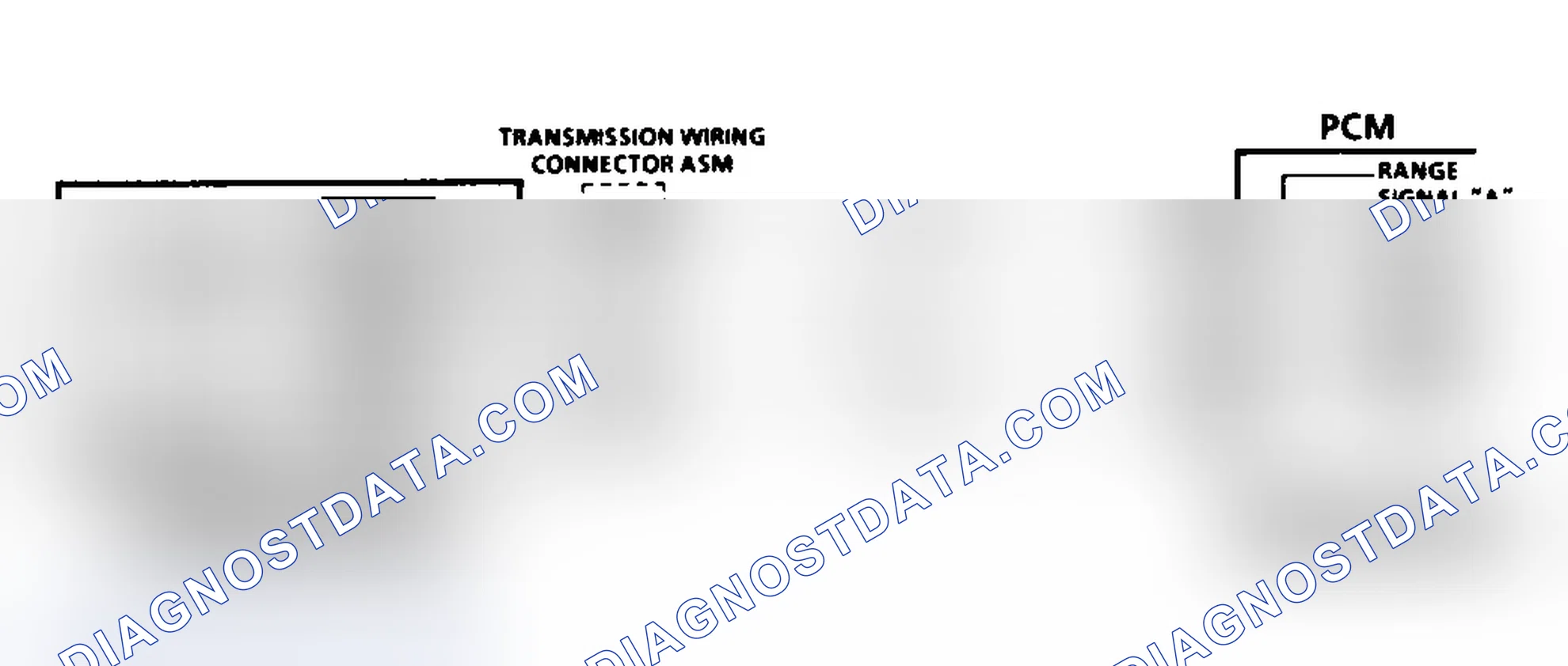 Scheme 429: Code 28 Schematic (4L80-E Transmission (Gasoline) Transmission Range Pressure Switch