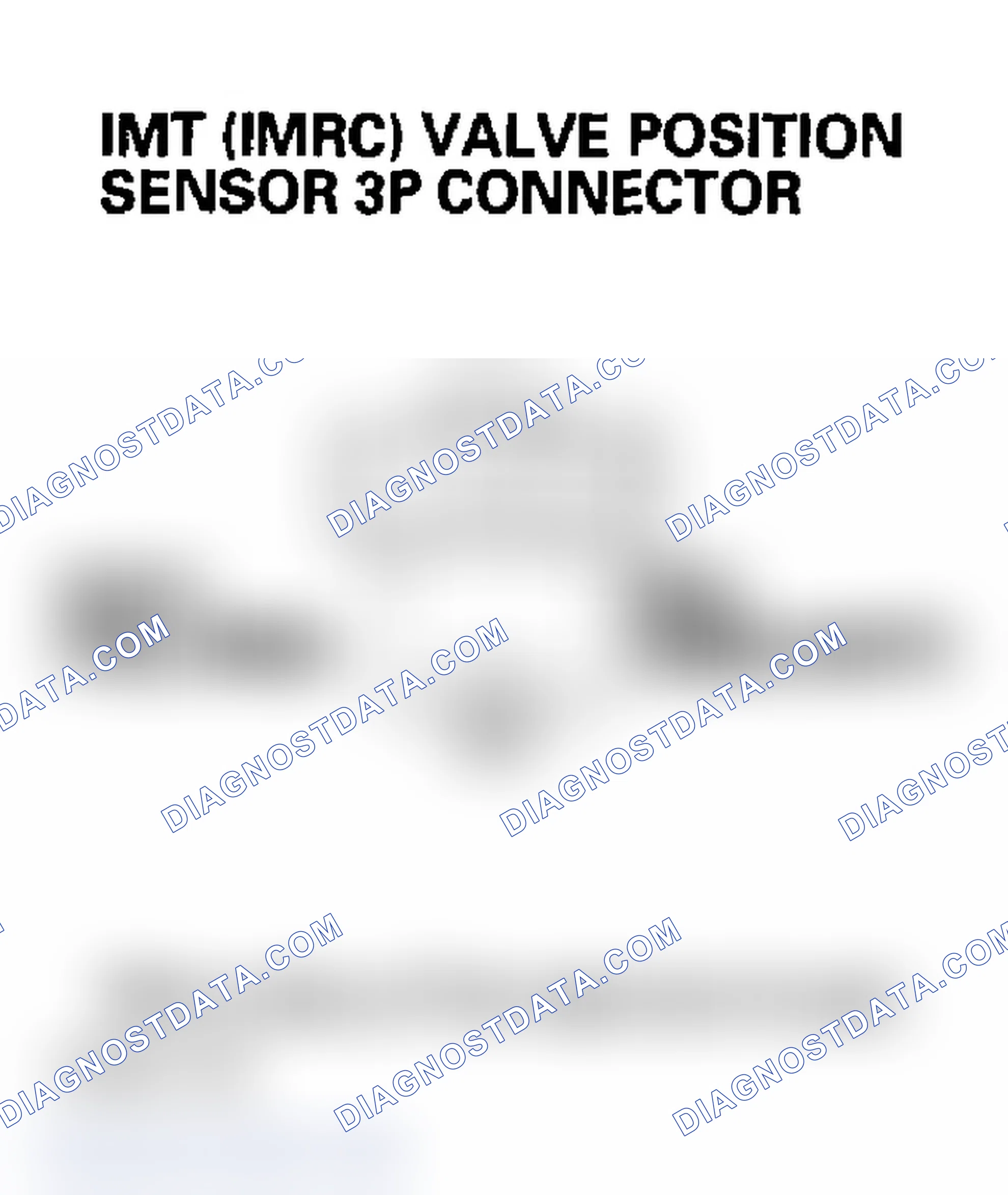 Scheme 425: DTC P0661: IMT (IMRC) Valve Position Sensor Circuit Low Voltage (2005-2006 models)