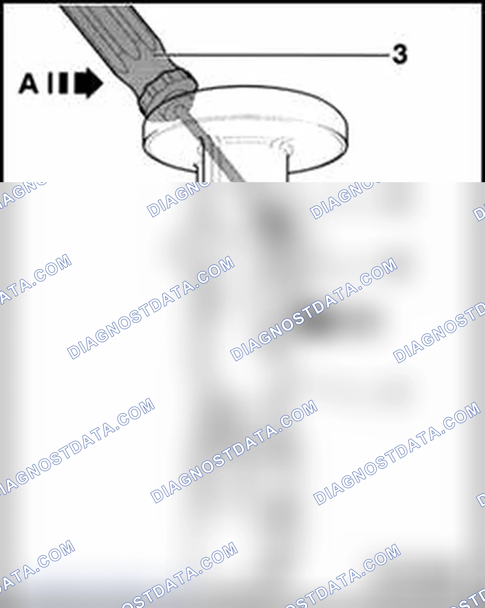 Scheme 256: Head restraint guides, removing and installing