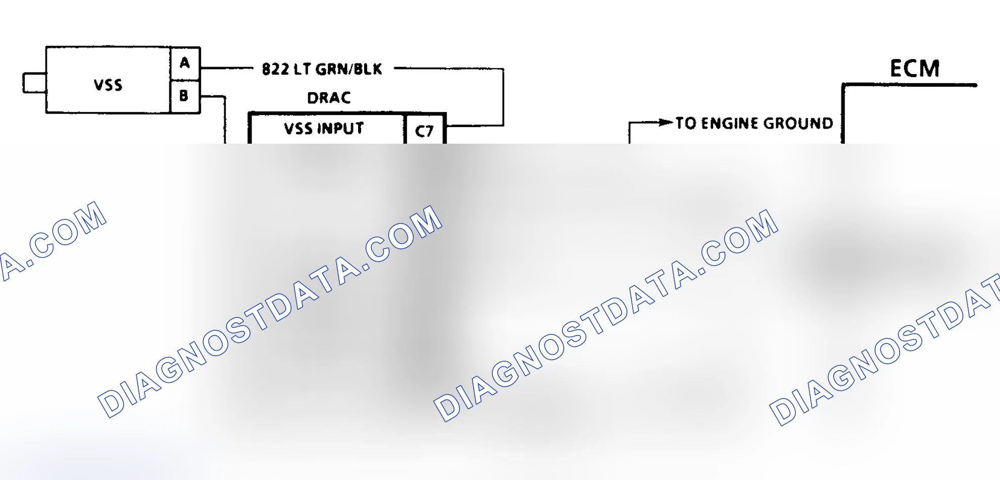 Scheme 14: Code 24 Schematic (4.3L Turbo) Vehicle Speed Sensor