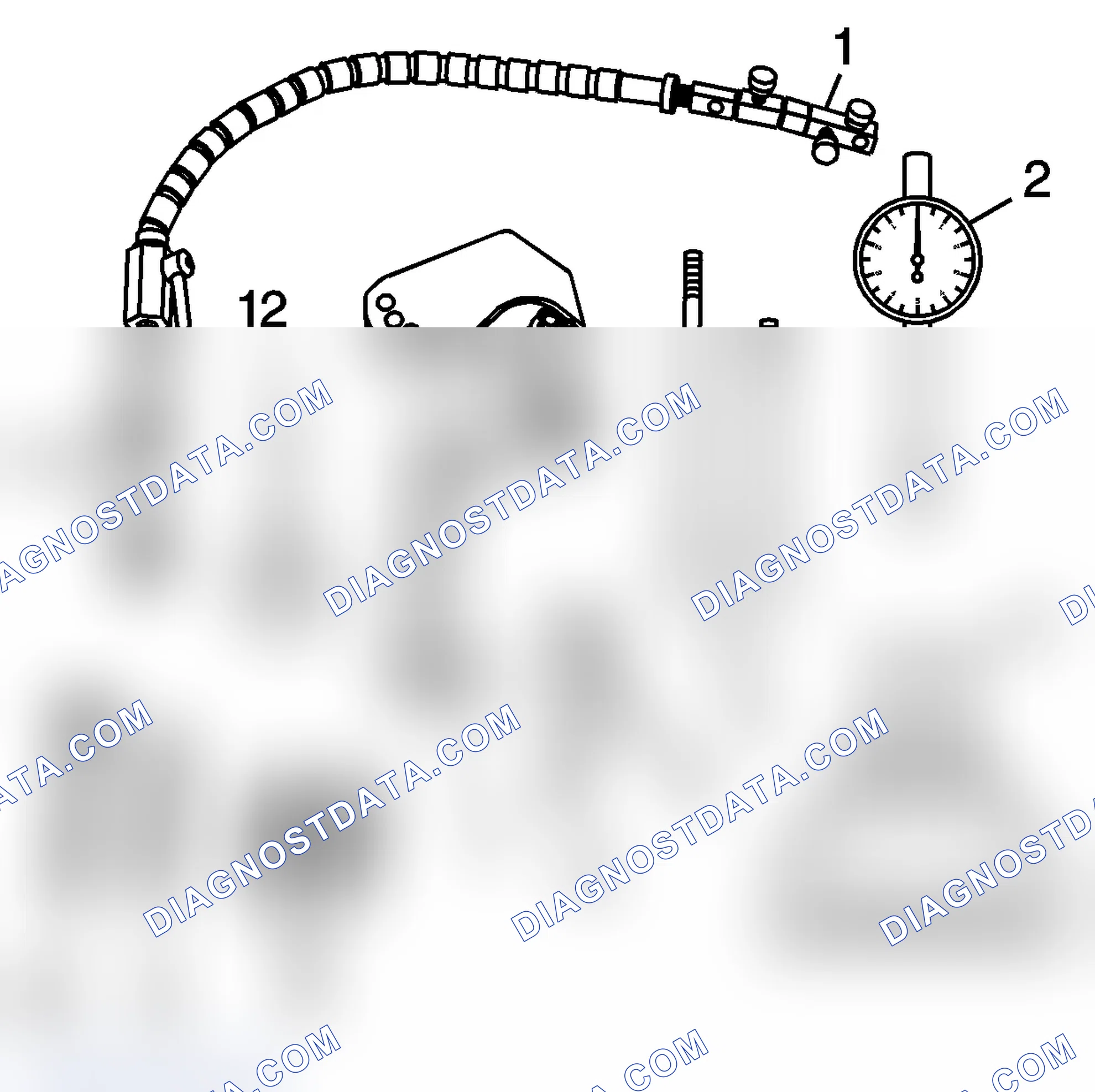 Scheme 51: Measuring Connecting Rod Bearing Clearance - Using J 43690/J 43690-100