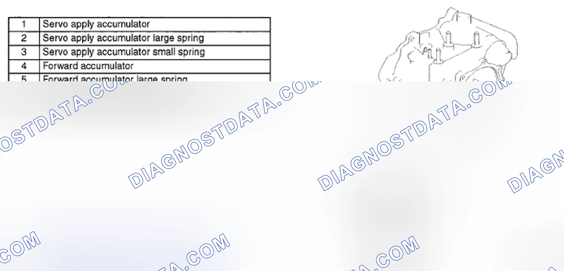 Scheme 251: ACCUMULATORS DISASSEMBLY/ASSEMBLY