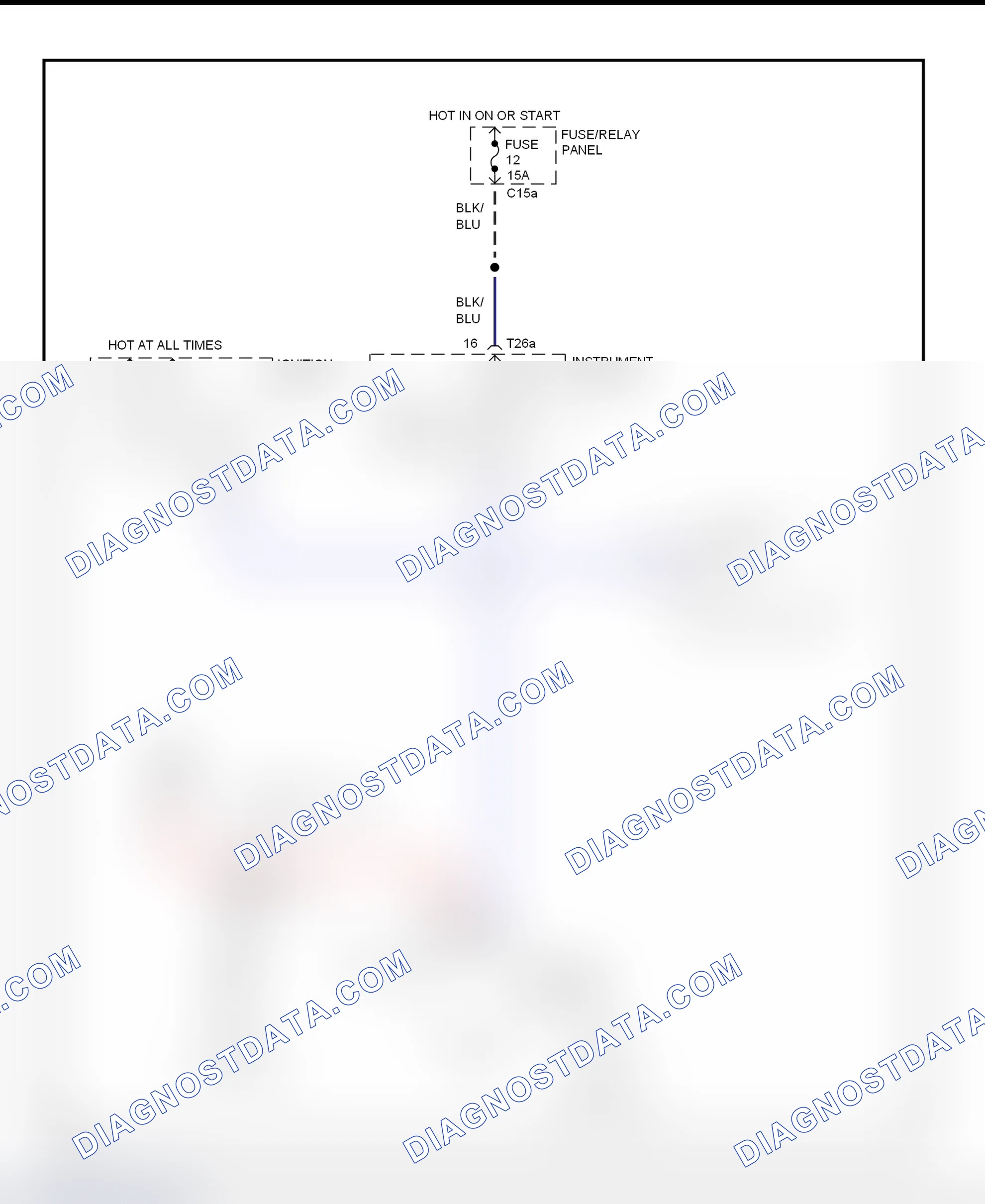 Scheme 3: Charging System Wiring Diagram