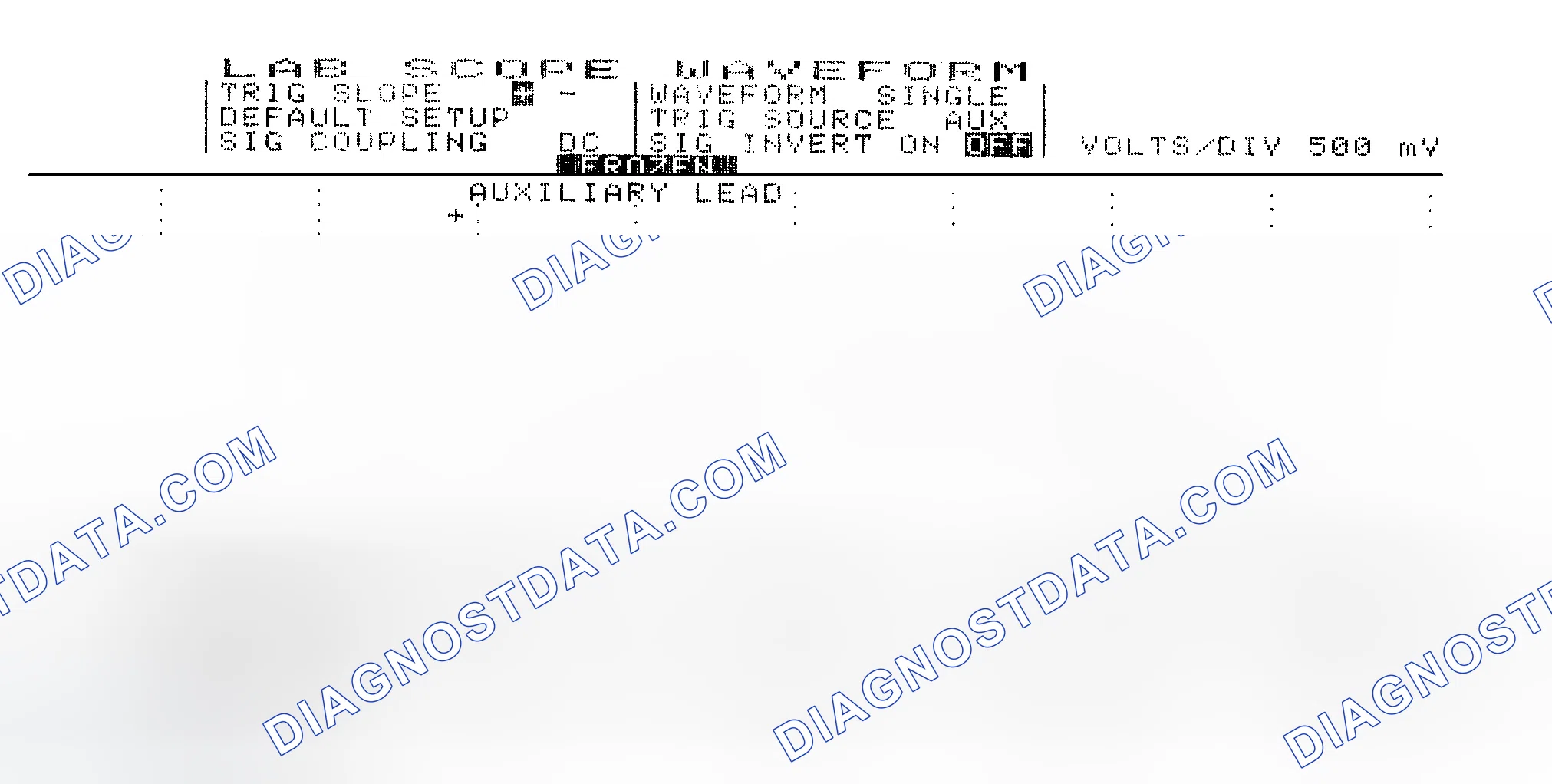 Scheme 14: Single Injector w/Excessive Current Flow - Current Pattern