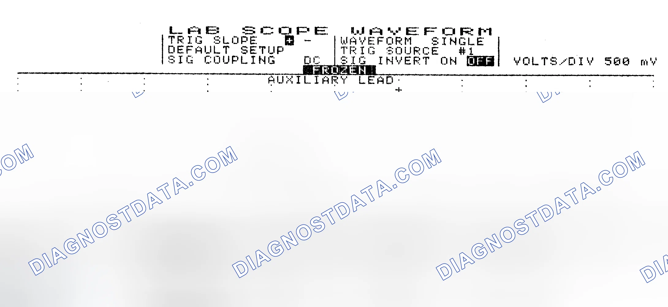 Scheme 10: Single Injector w/Excessive Current Flow - Current Pattern