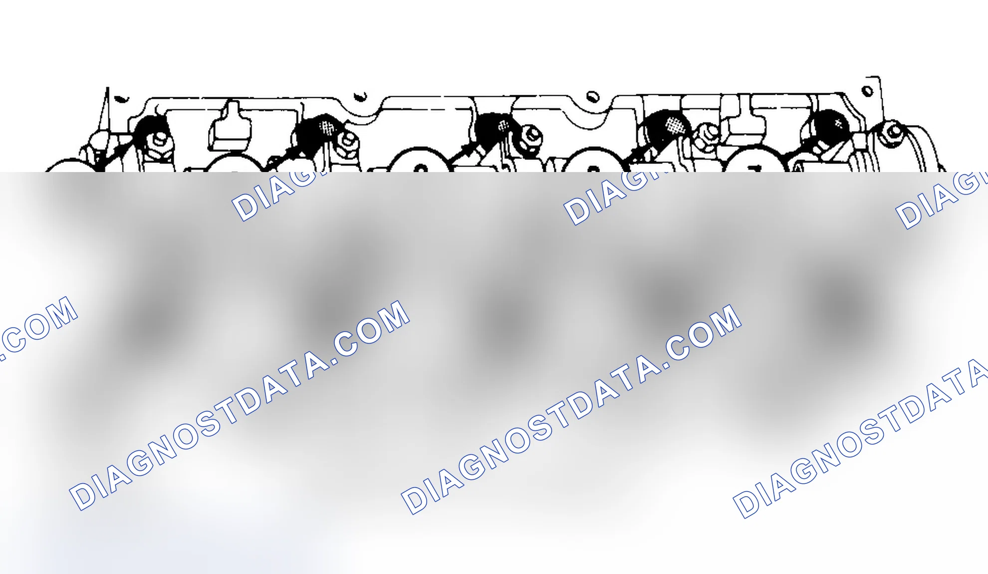 Scheme 3: Typical Cylinder Head Tightening or Loosening Sequence