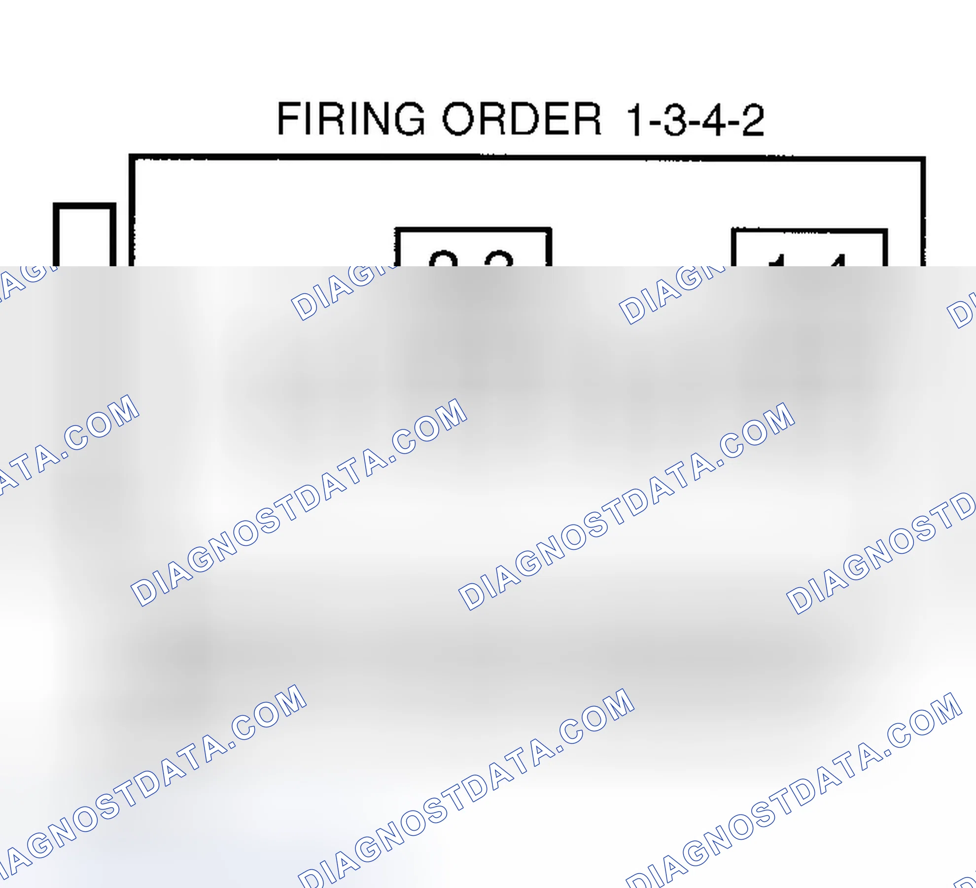 Scheme 1: Firing Order (Sephia 1.8L & Sportage 2.0L)