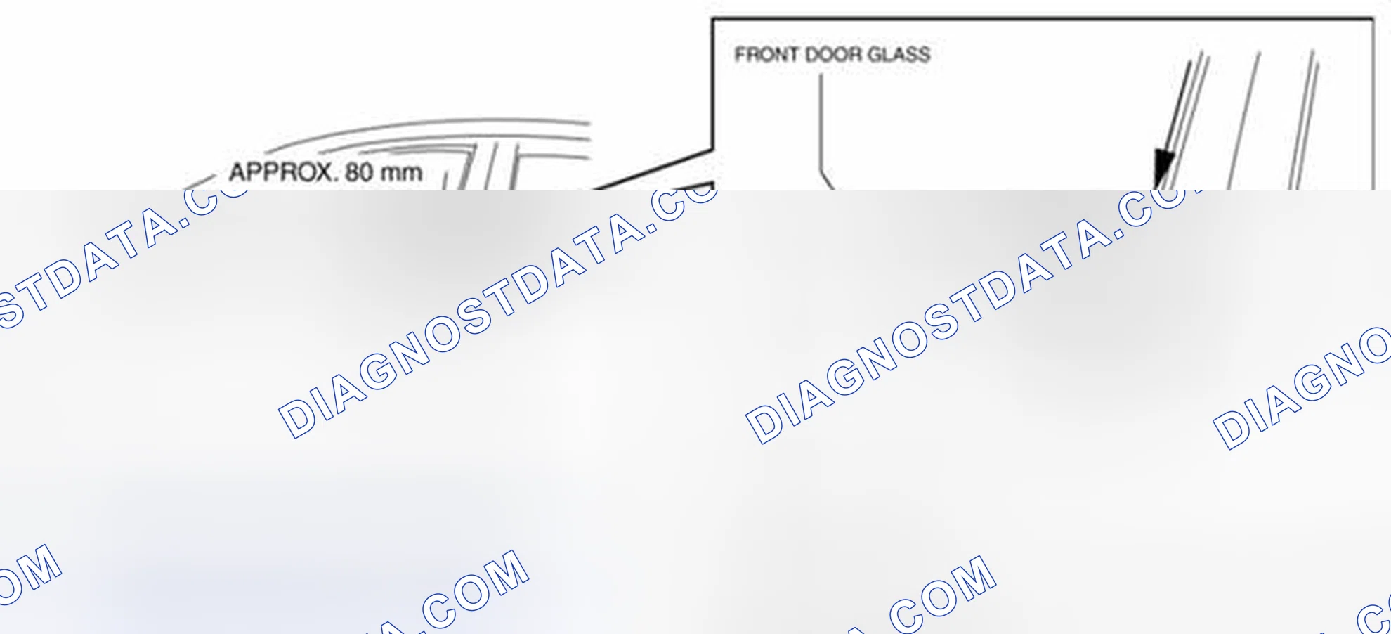 Scheme 85: FRONT DOOR LATCH AND LOCK ACTUATOR REMOVAL/INSTALLATION