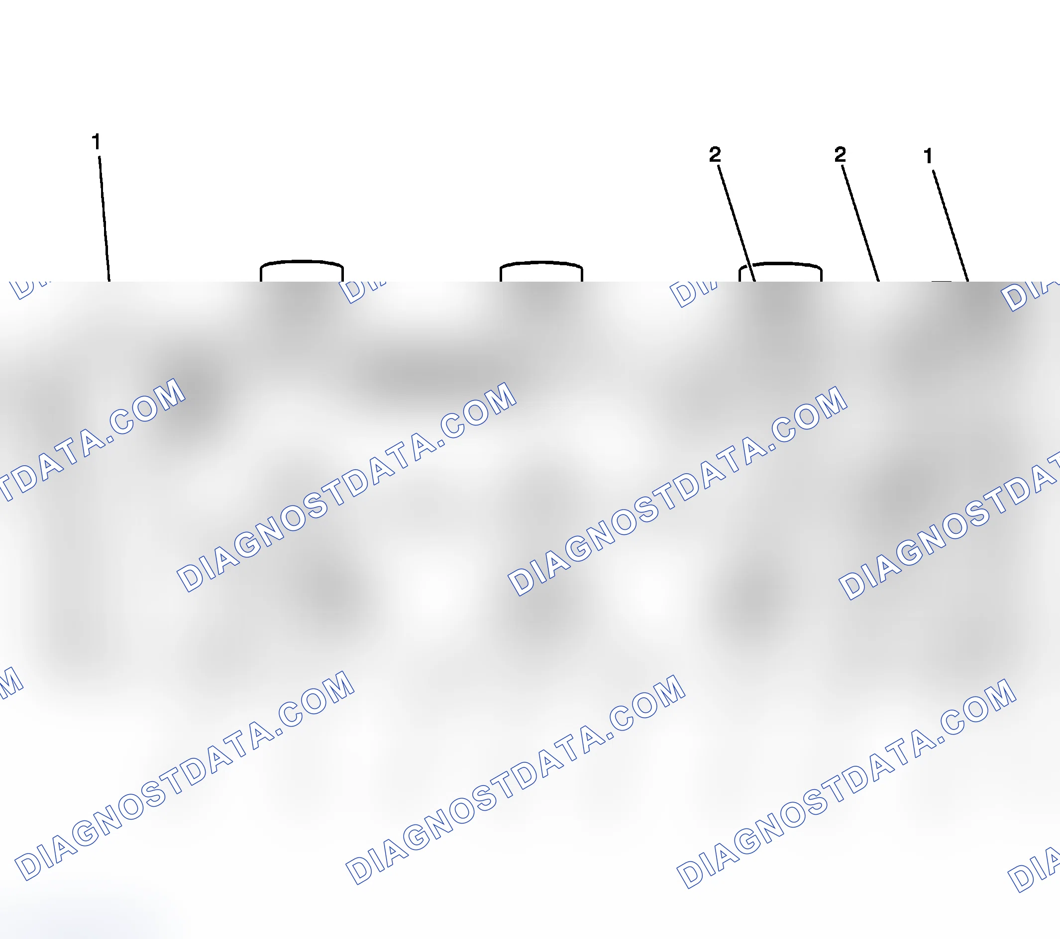 Scheme 144: Right Cylinder Head Exhaust Face (LLT)